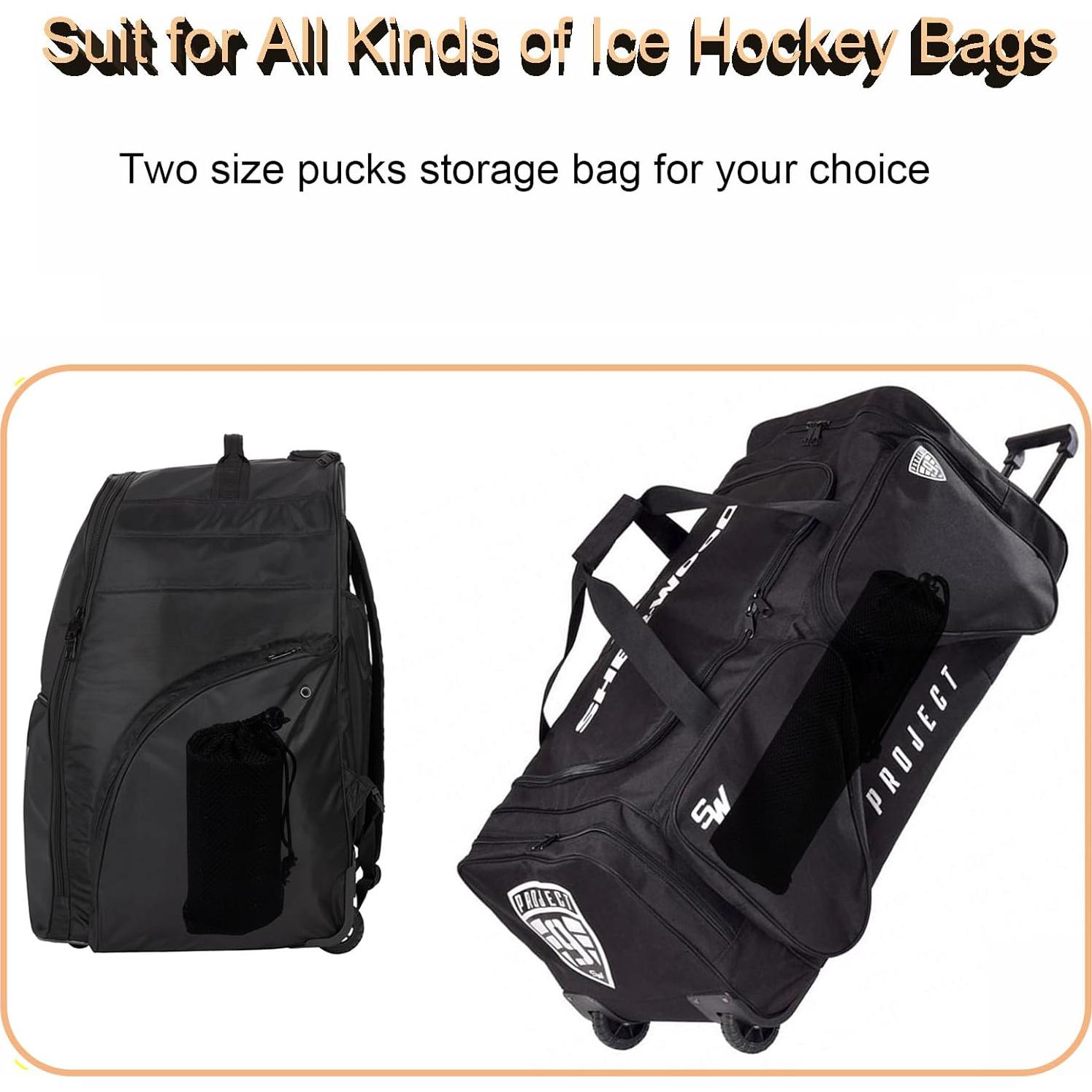 Discos de Hockey sobre Hielo AceFox 12 Piezas 7.62cm Negro