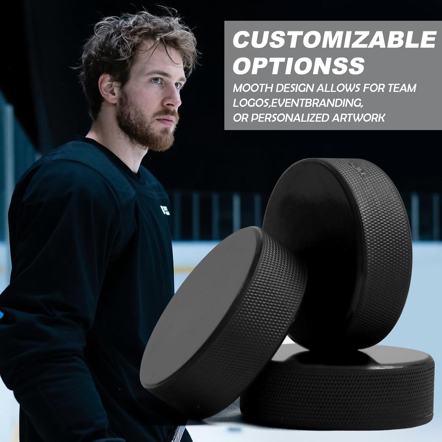 Discos de Hockey sobre Hielo OMYOPY 7.62 cm 18 Piezas con Bolsa