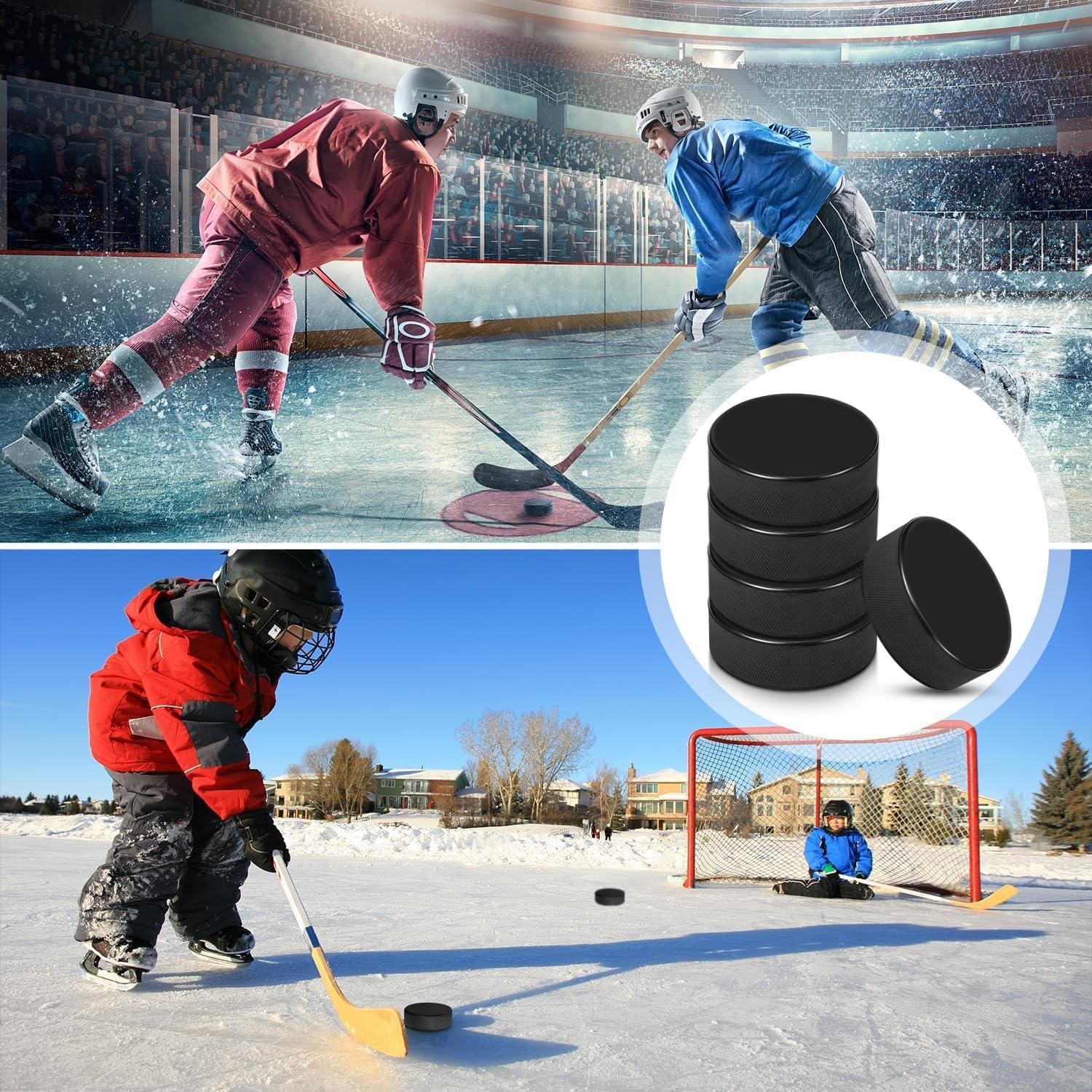 Discos de Hockey sobre Hielo OMYOPY 7.62 cm 18 Piezas con Bolsa