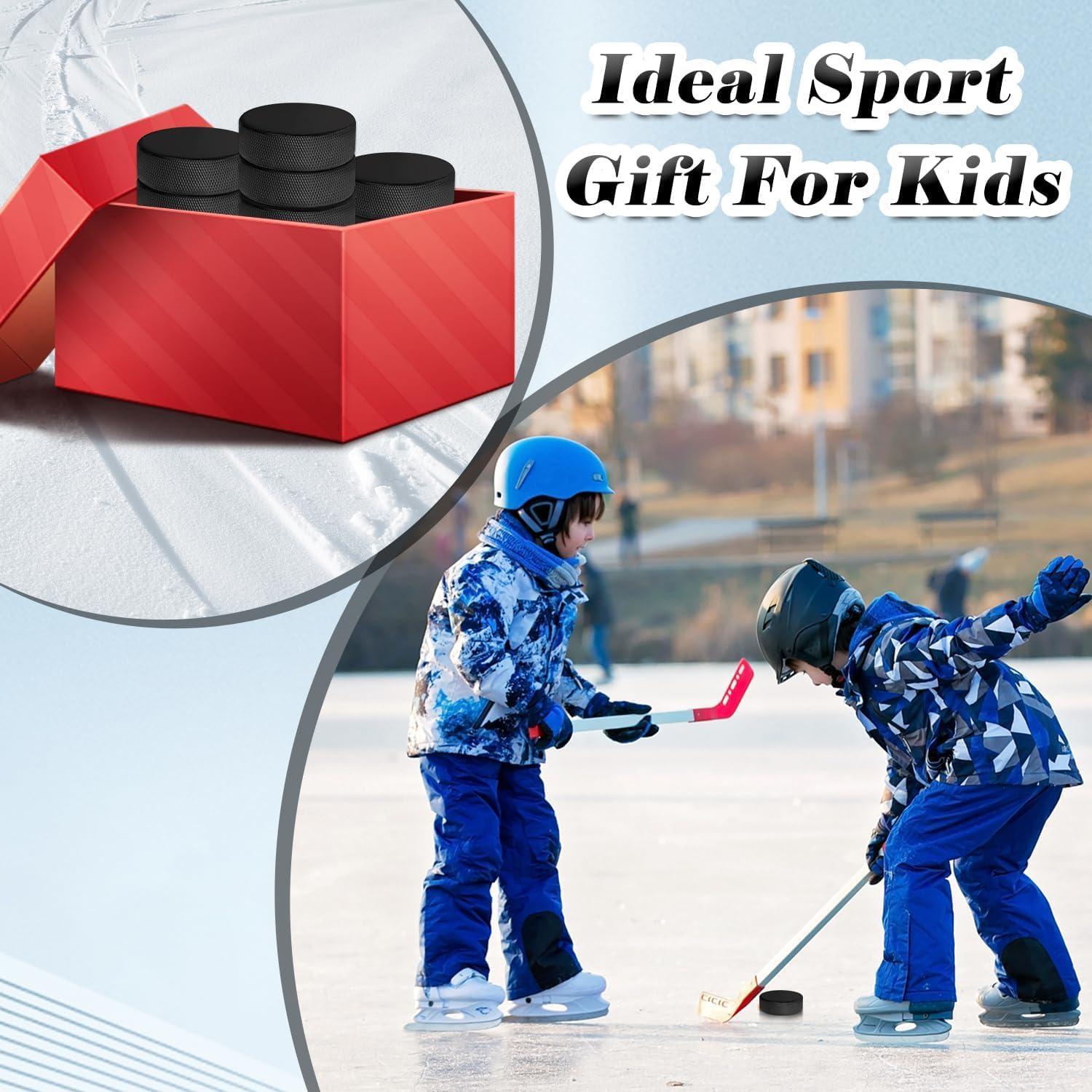 Discos de Hockey sobre Hielo OMYOPY 7.62 cm 18 Piezas con Bolsa