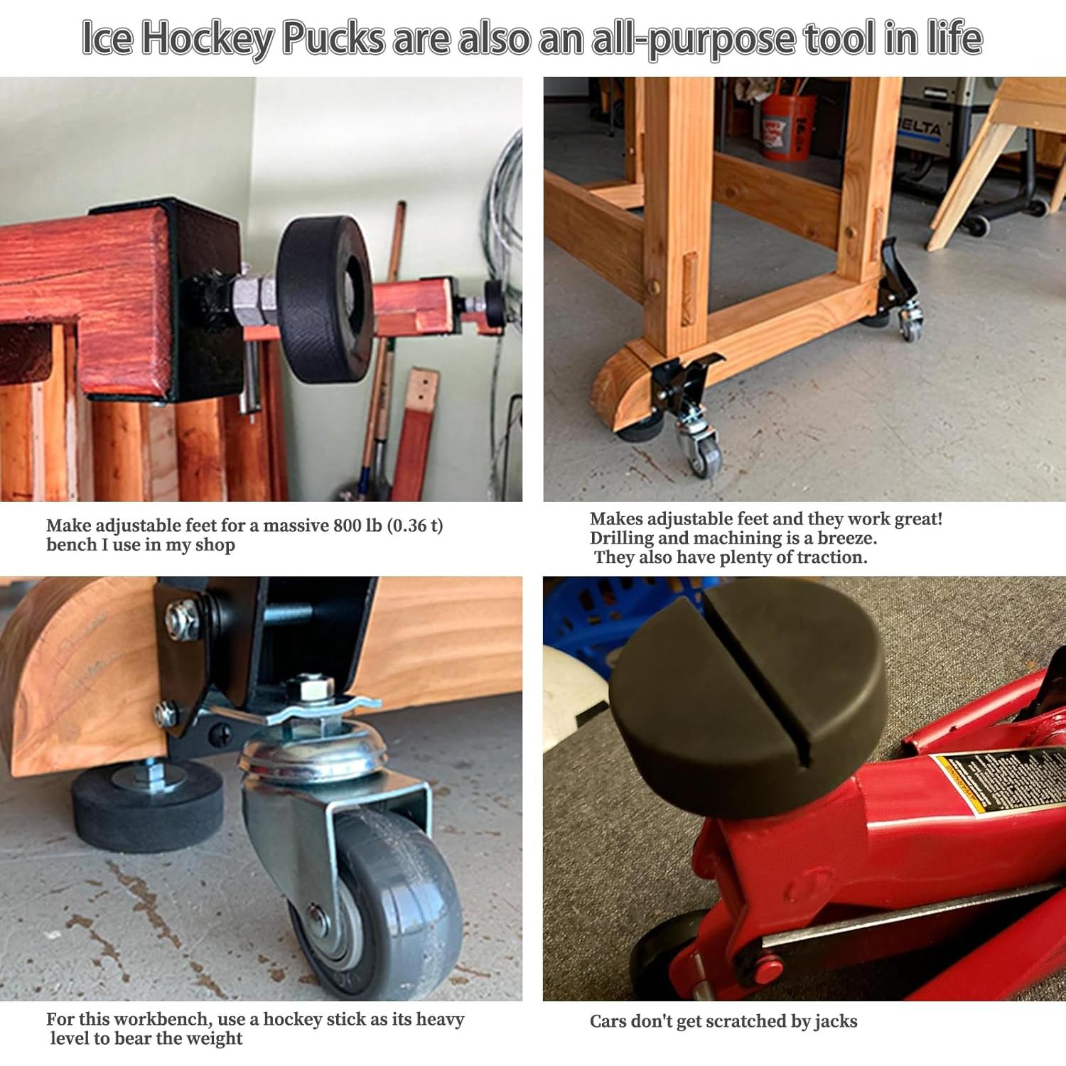 Pucks de Hockey sobre Hielo ENERGÍA INIGUALABLE - Paquete de 50