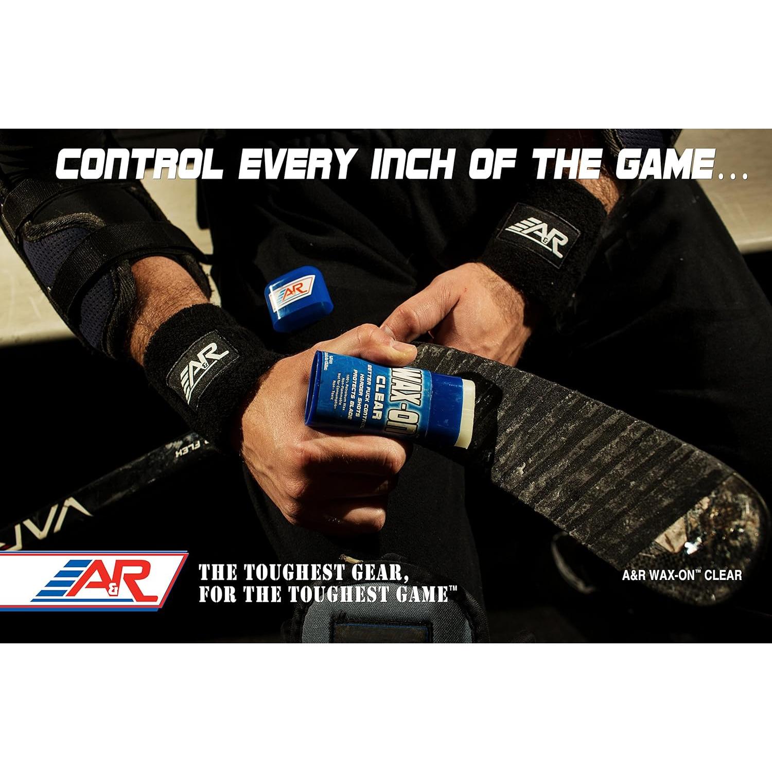 Cera Wax-On A&R Sports para Palos de Hockey - 100% Petróleo