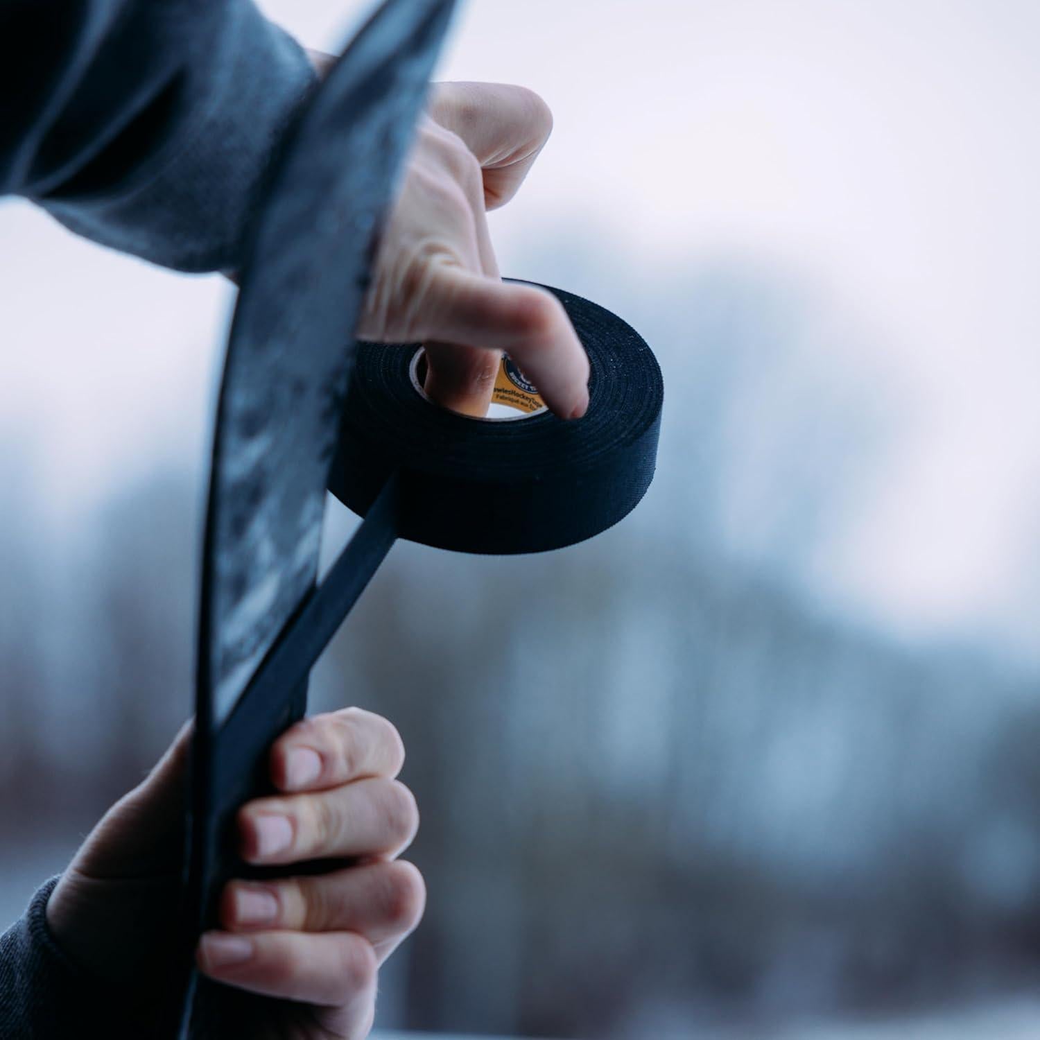 Cinta de Hockey Howies Camo de Invierno 1" x 18.3m - Adhesivo Fuerte