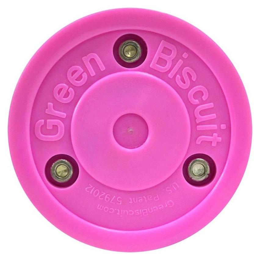 Puck de Hockey Galleta Verde Rosa para Entrenamiento 7.62 cm