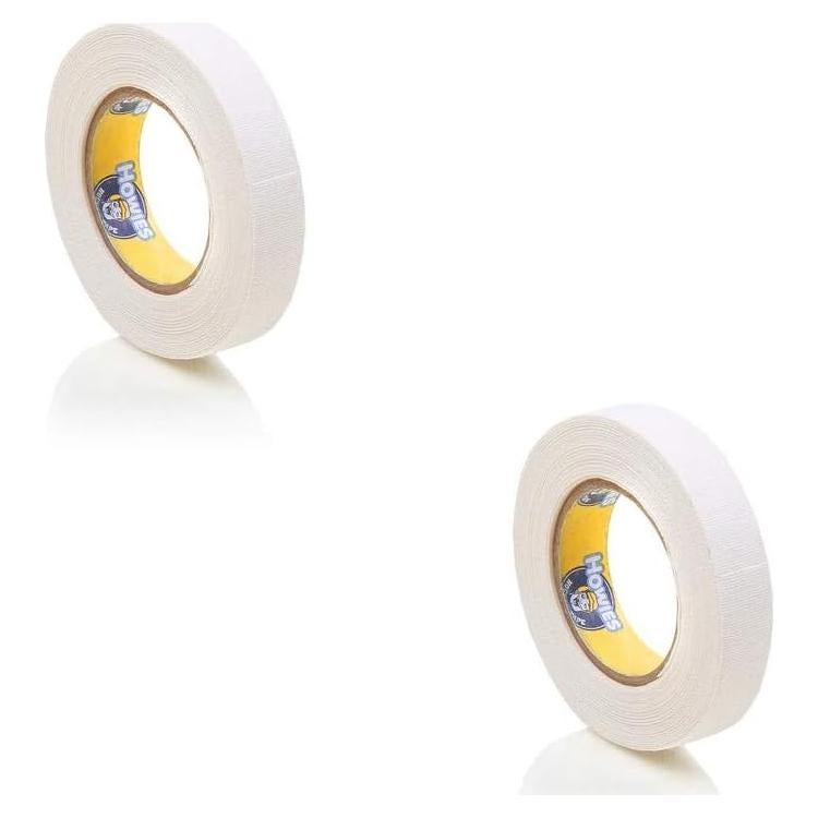 Cinta de Knob de 1.27 cm Howies - 10 yardas, 2 Rollos, Blanca