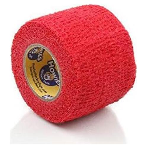 Cinta de agarre elástica Howies Hockey 3.81cm x 4.57m Rojo