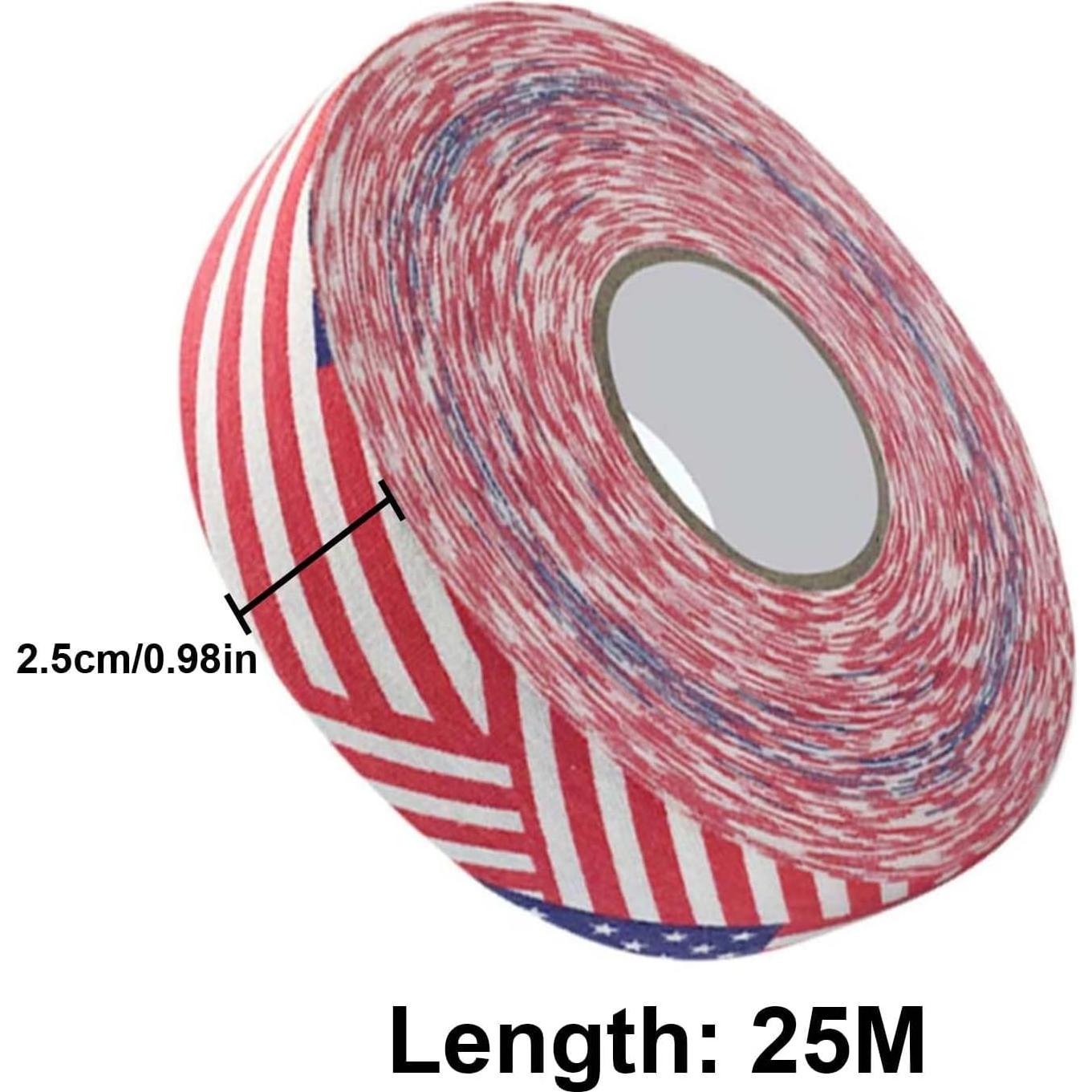 Cinta de Hockey Yuecoom 2.5cm x 25m Antideslizante