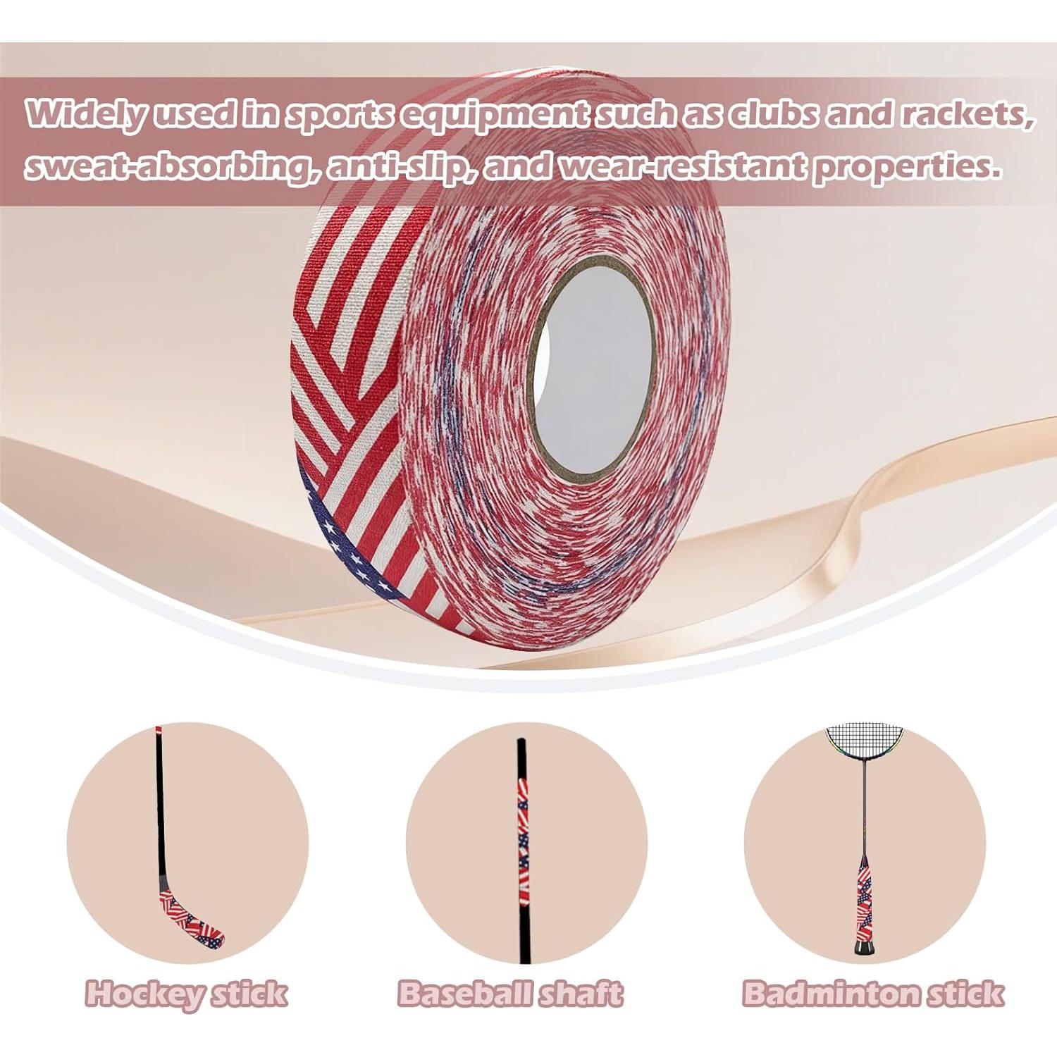 Cinta de Hockey Yuecoom 2.5cm x 25m Antideslizante