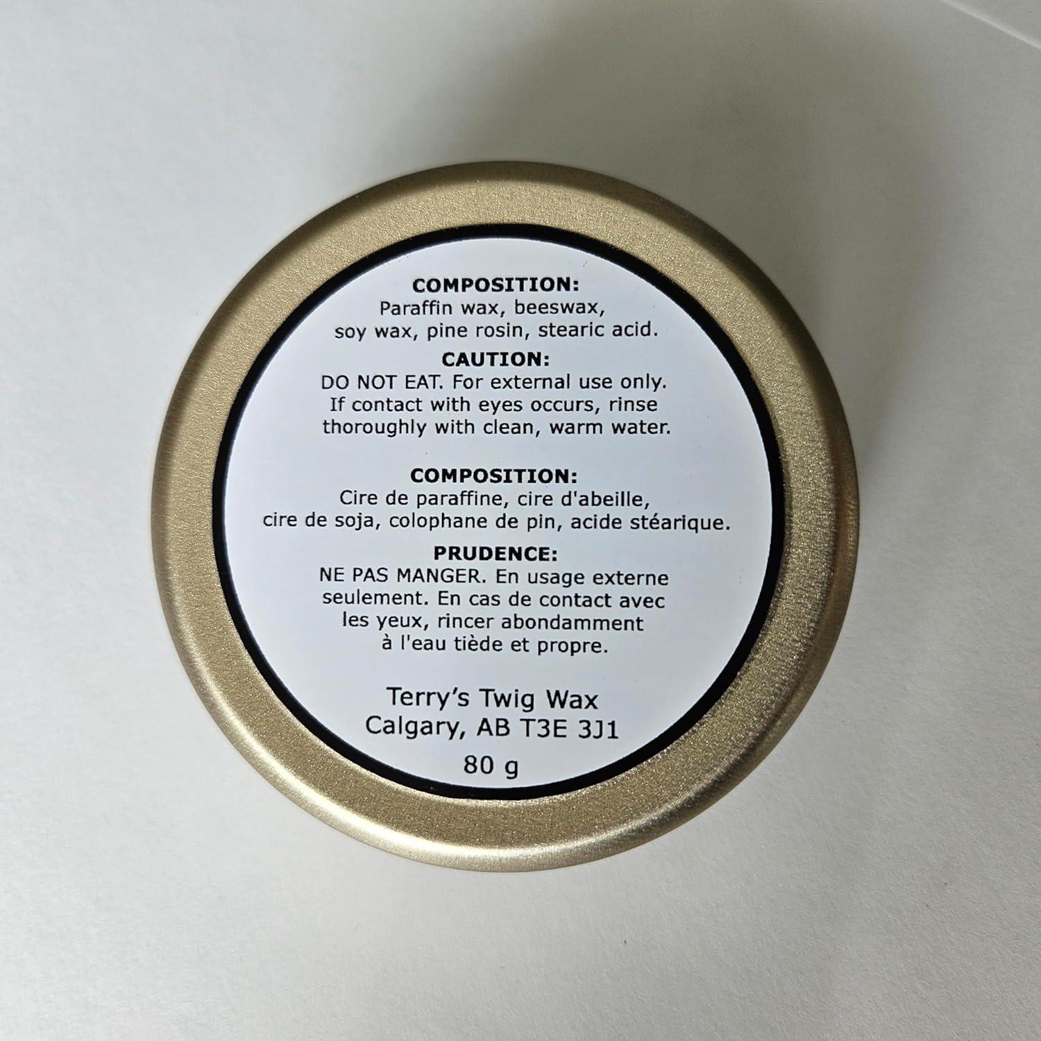 Cera para Palos de Hockey Terry - Mezcla PRO 80g Sin Fragancia