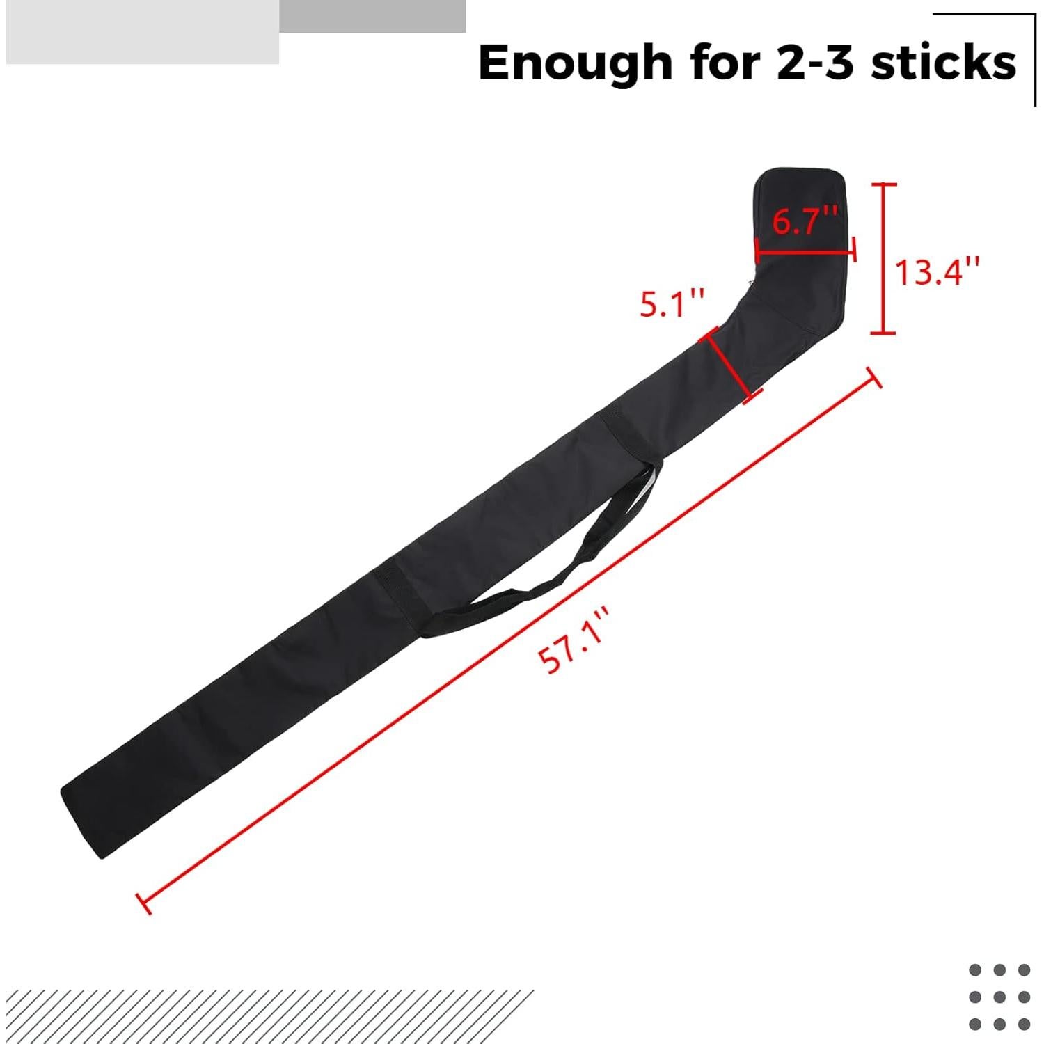 Bolsa de Almacenamiento de Hockey COSYOO 145x33cm con Correas