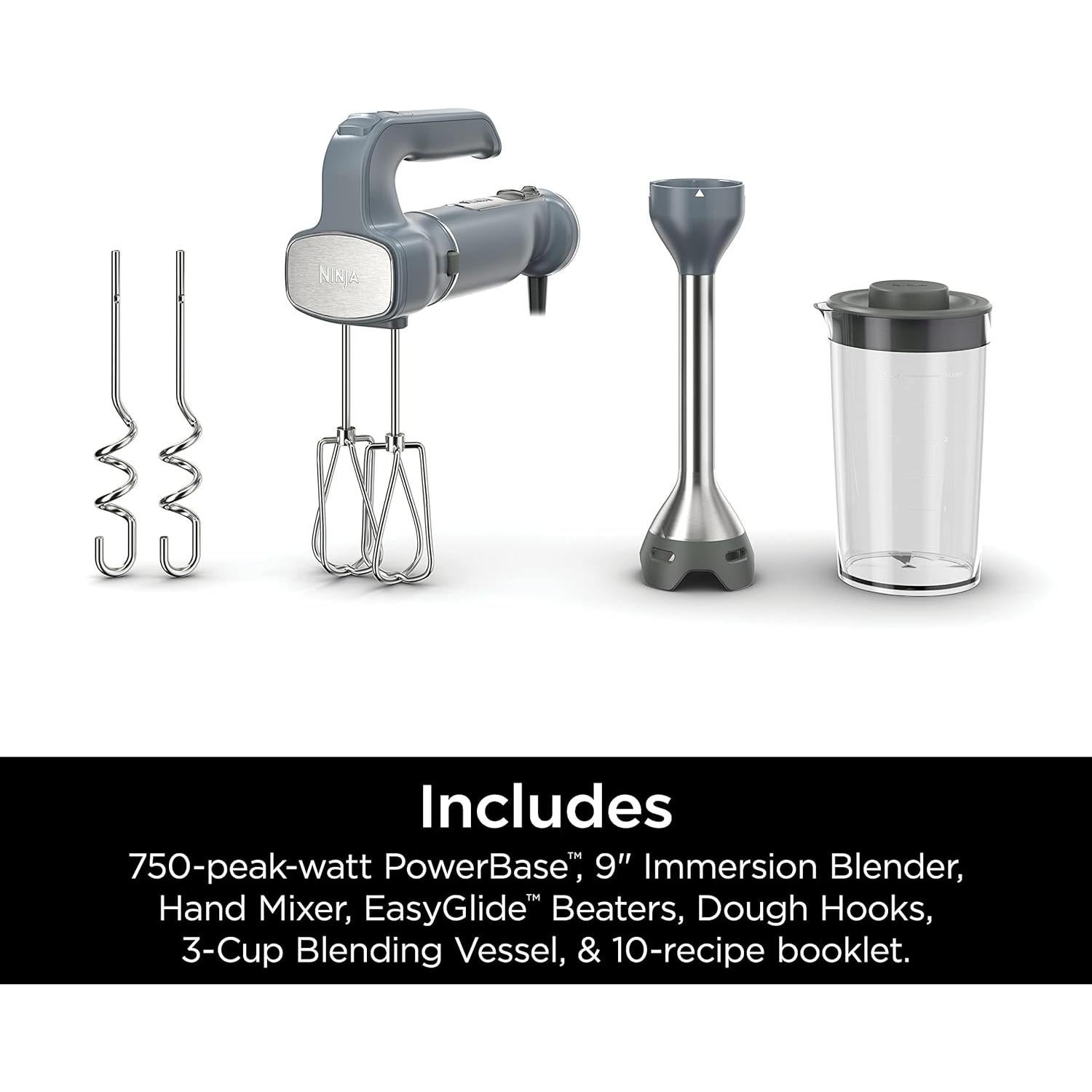 Ninja Mezclador de Inmersión 750W CI105BRN Gris