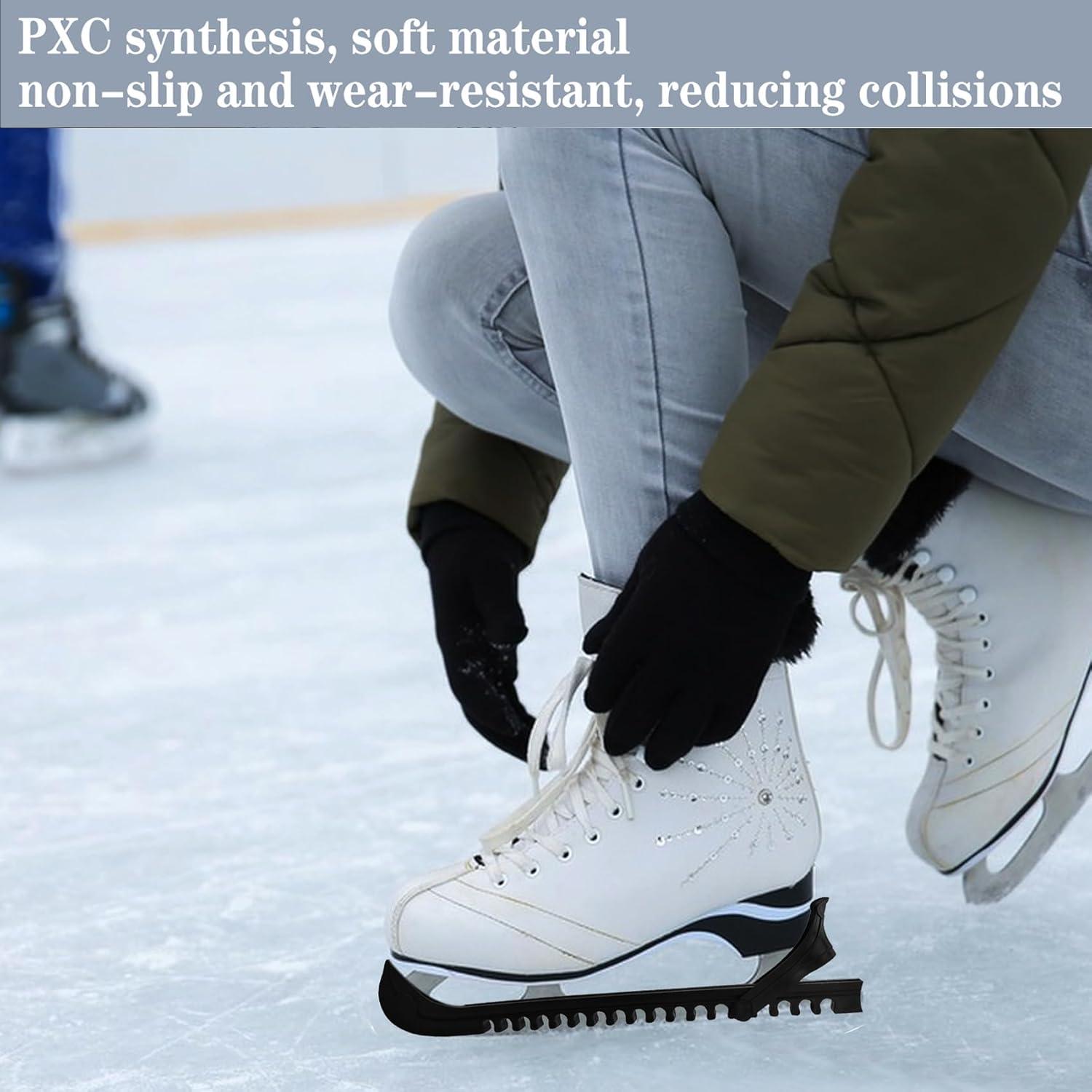 Protectores de Patines de Hielo FVFVAHO Ajustables para Adultos y Niños