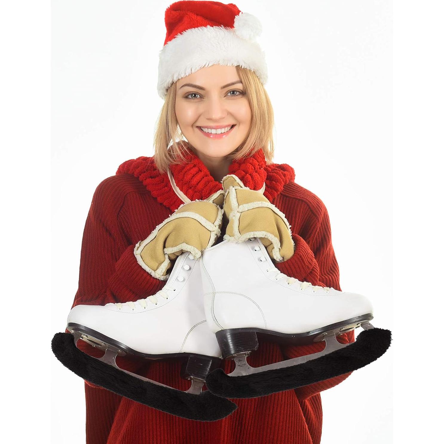 Protectores de Cuchillas de Patín de Hielo Sumind L Negro