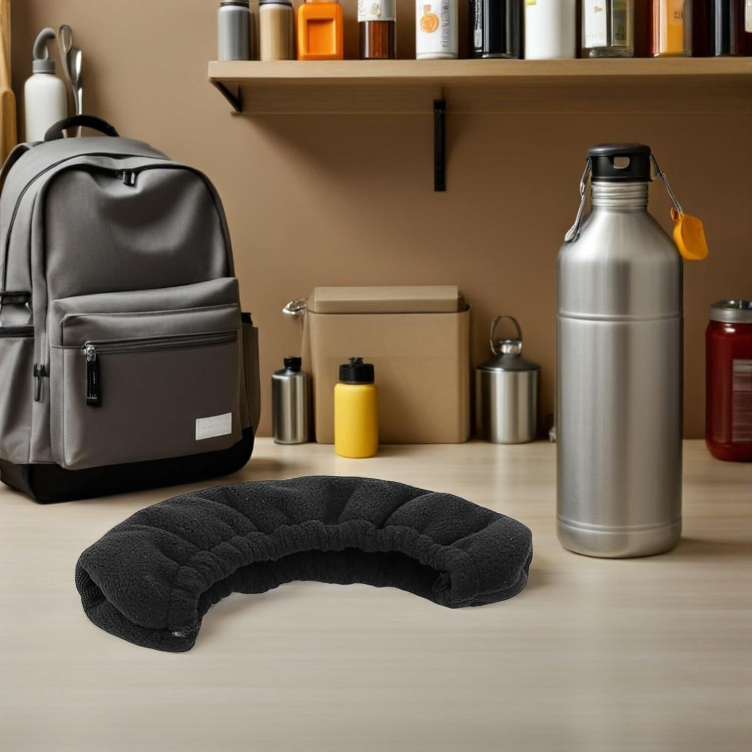 Protectores de cuchillas de patines Homoyoyo 34x7 cm Negro