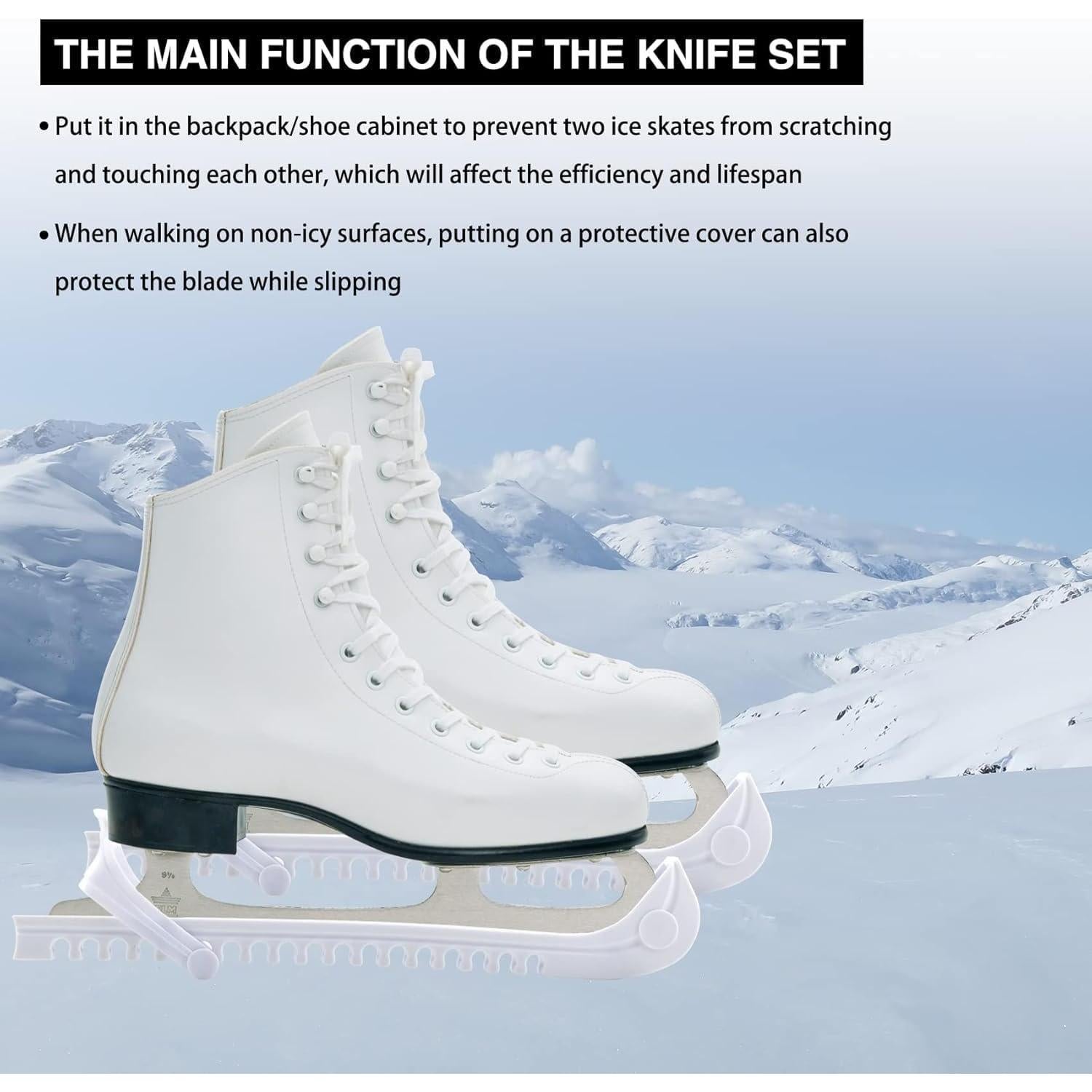 Protectores de Patines Zoyiancy para Patinaje Artístico - 1 Par