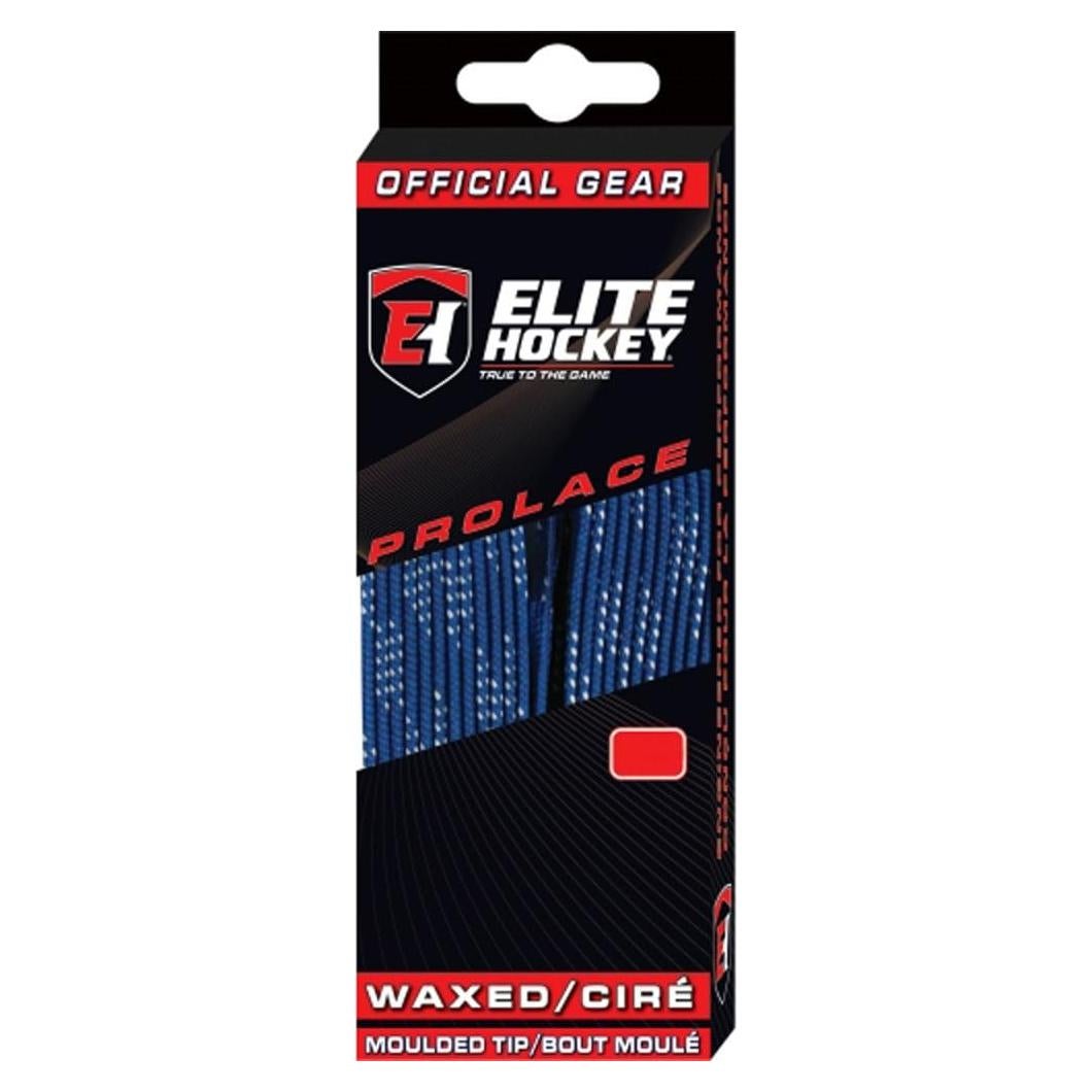 Cuerdas de Hockey Enceradas Elite Hockey Prolace 274 cm Azul