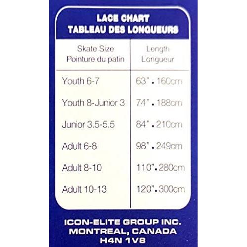 Cuerdas de Patín Artístico Elite Hockey 120" (304.8 cm)