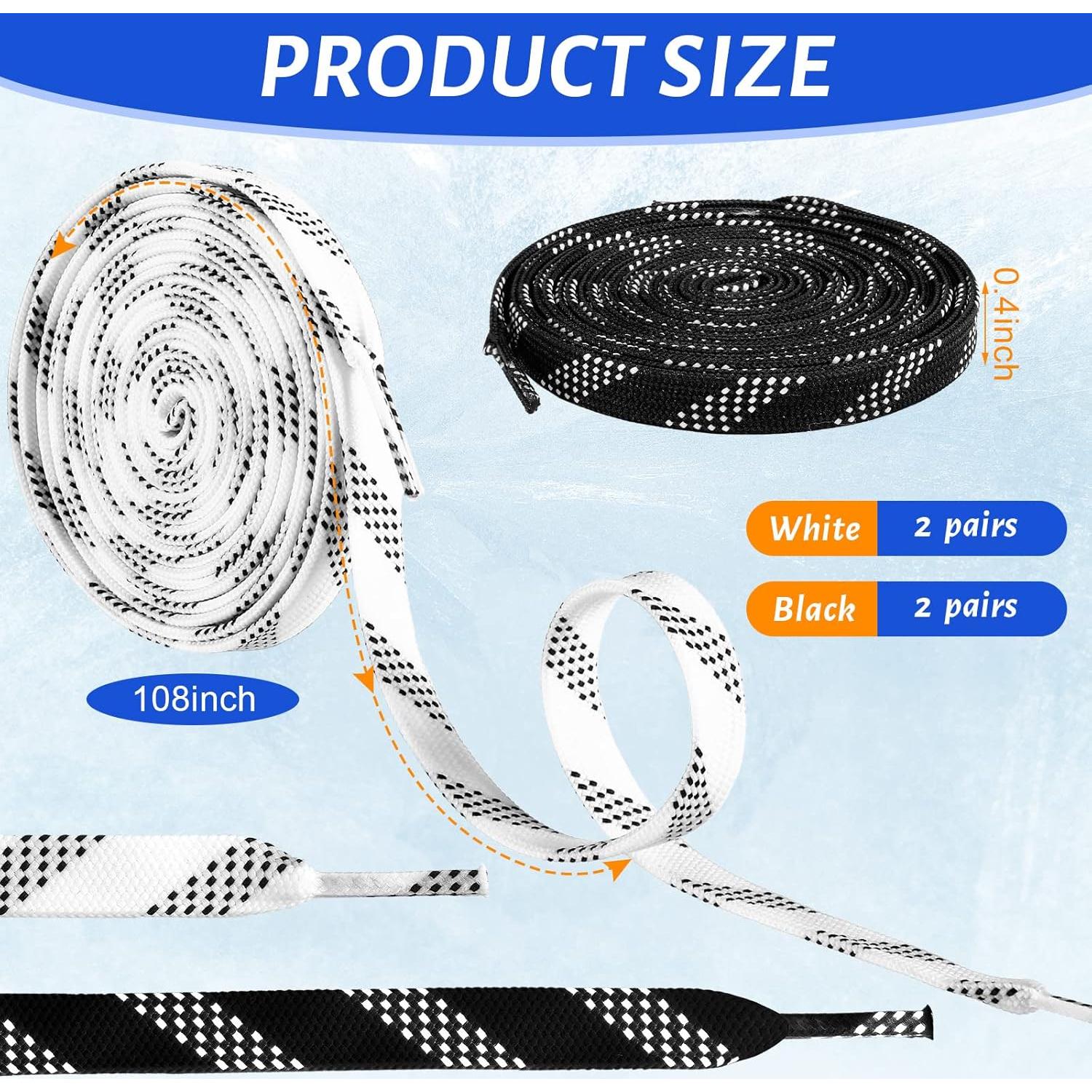 Cuerdas de Patín de Hielo Enceradas Yingzhao 274 cm - 4 Pares