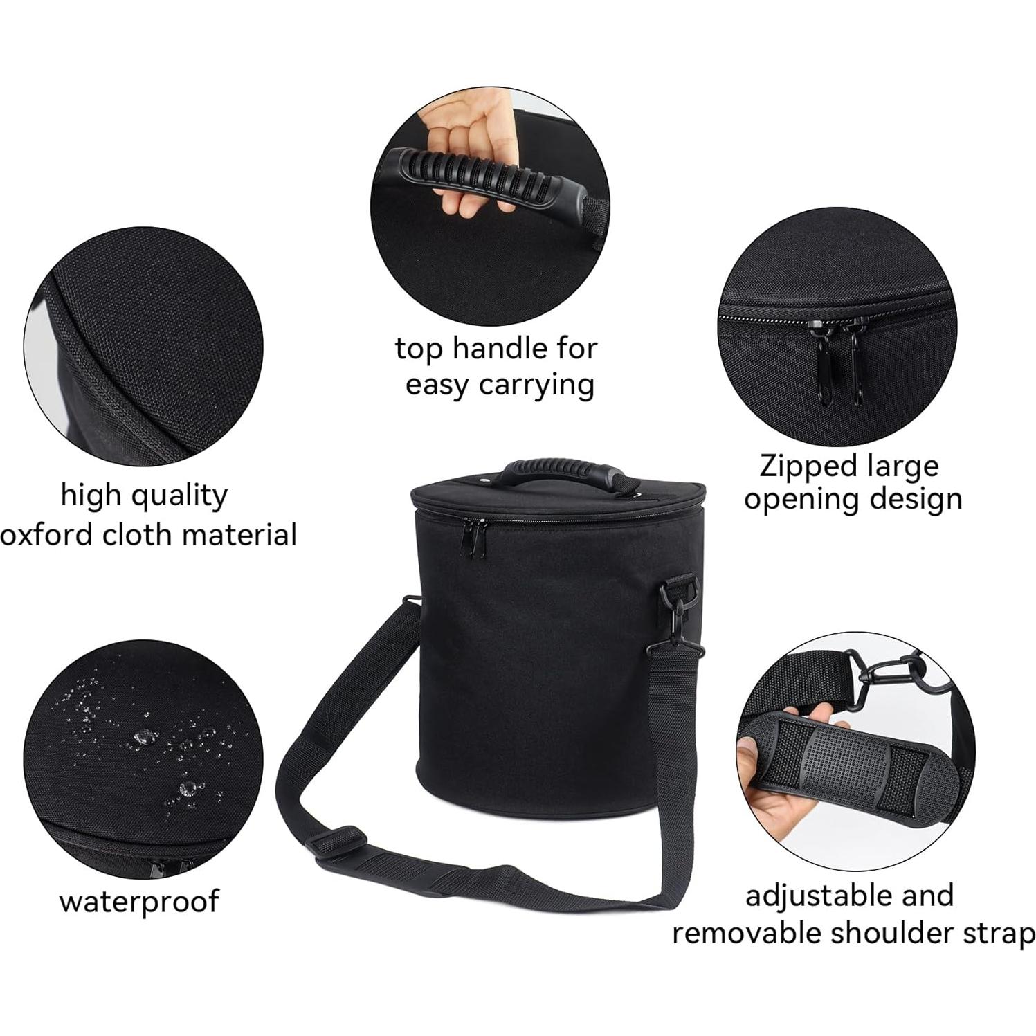 Bolsa de Pucks de Hockey Klmnop Us-24-3144 Impermeable 50 Pucks