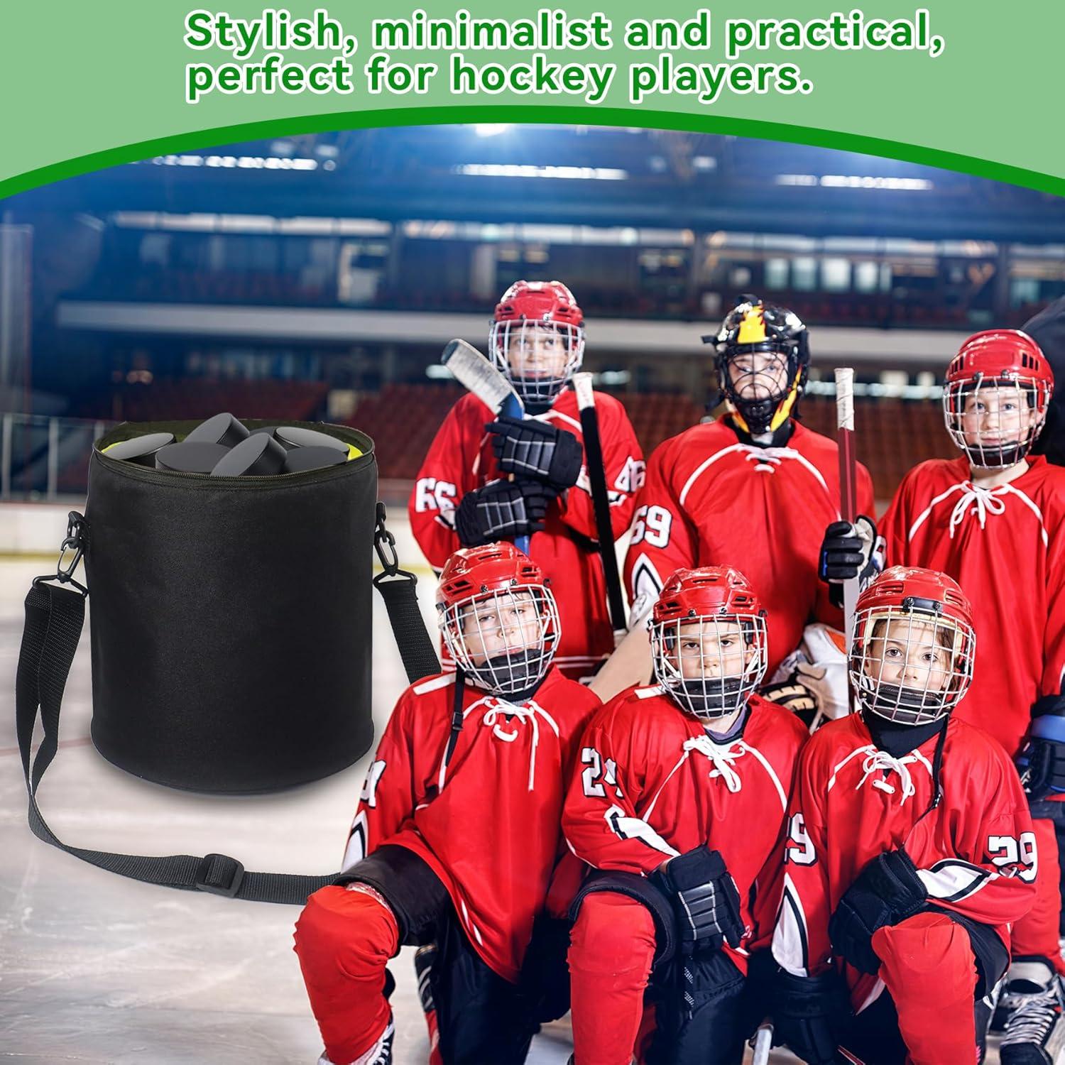 Bolsa de Pucks de Hockey Klmnop Us-24-3144 Impermeable 50 Pucks