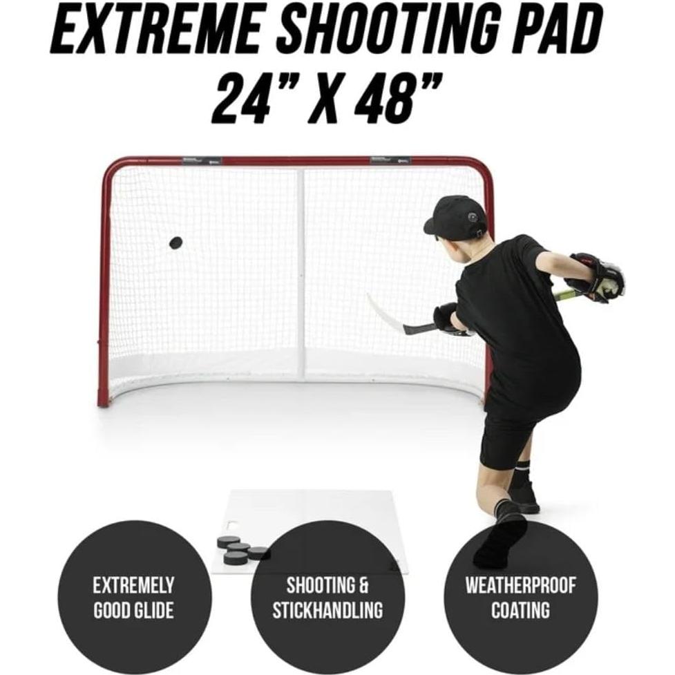 Almohadilla de Tiro de Hockey TronX 61x122 cm Resistente