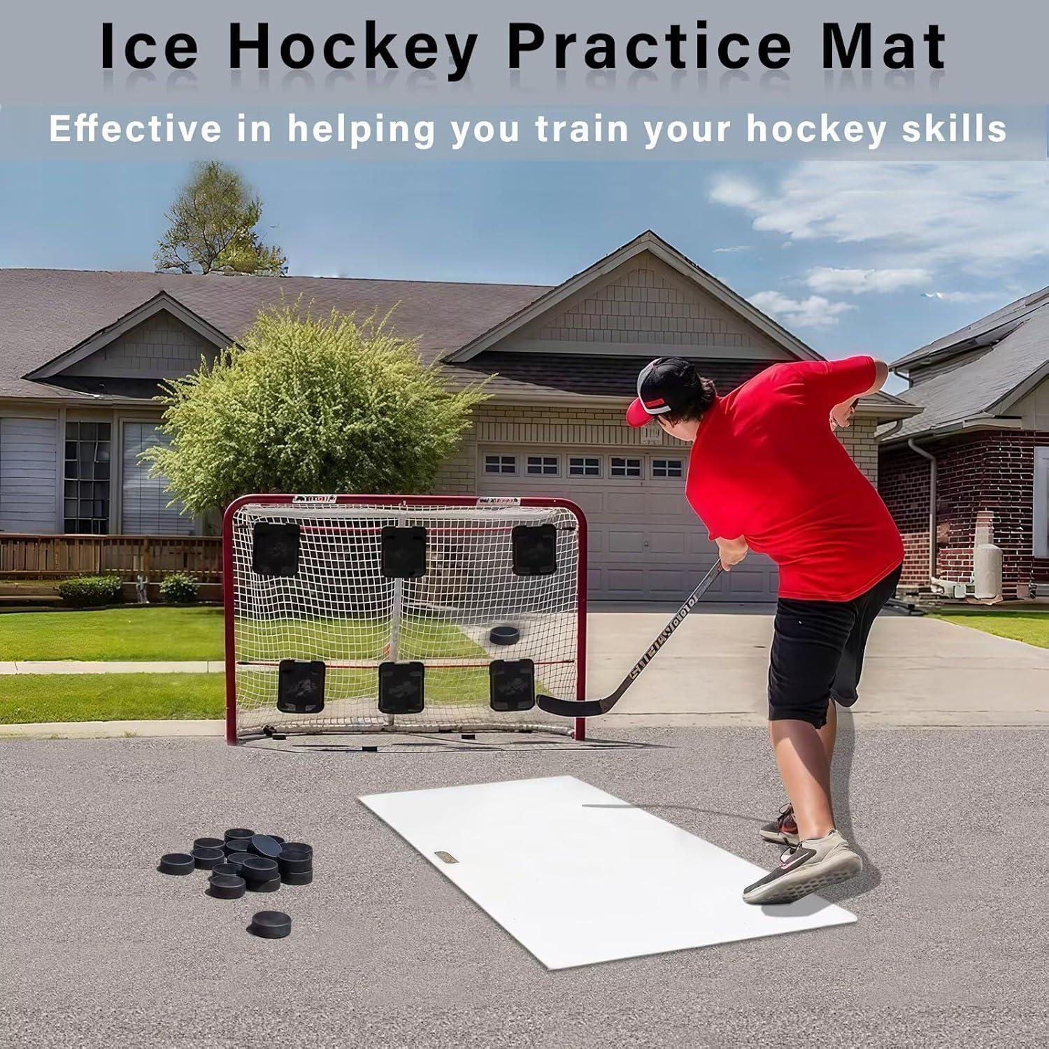 Almohadilla de Tiro de Hockey TronX 61x122 cm Resistente