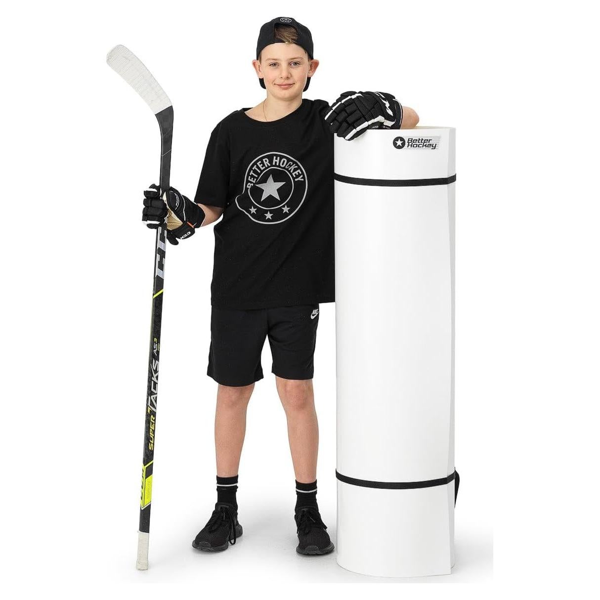 Almohadilla de Tiro Plegable Mejor Hockey 1.22x2.59m UV