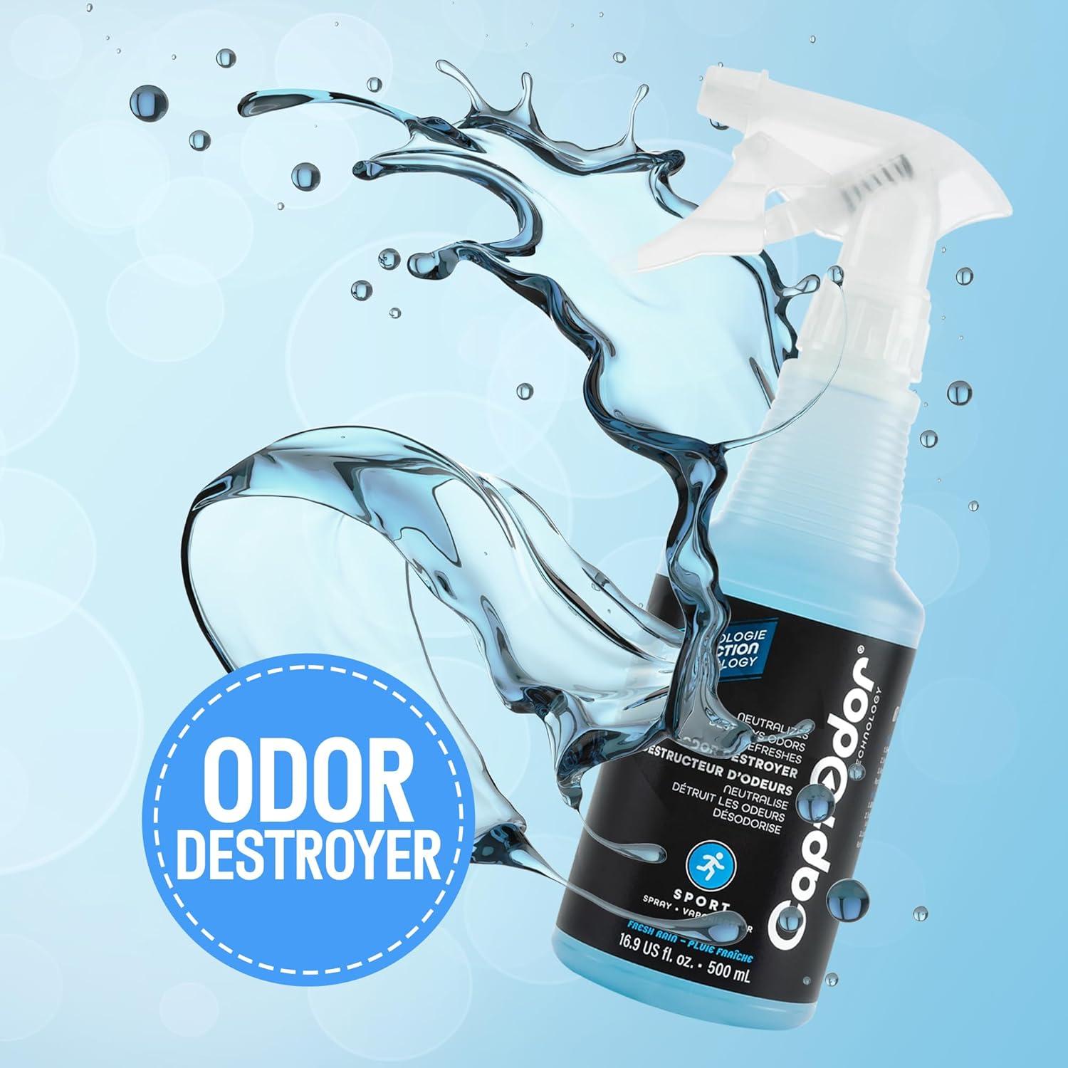 Spray Desodorante Captodor 1000 ml - Eliminador de Olores para Equipos Deportivos