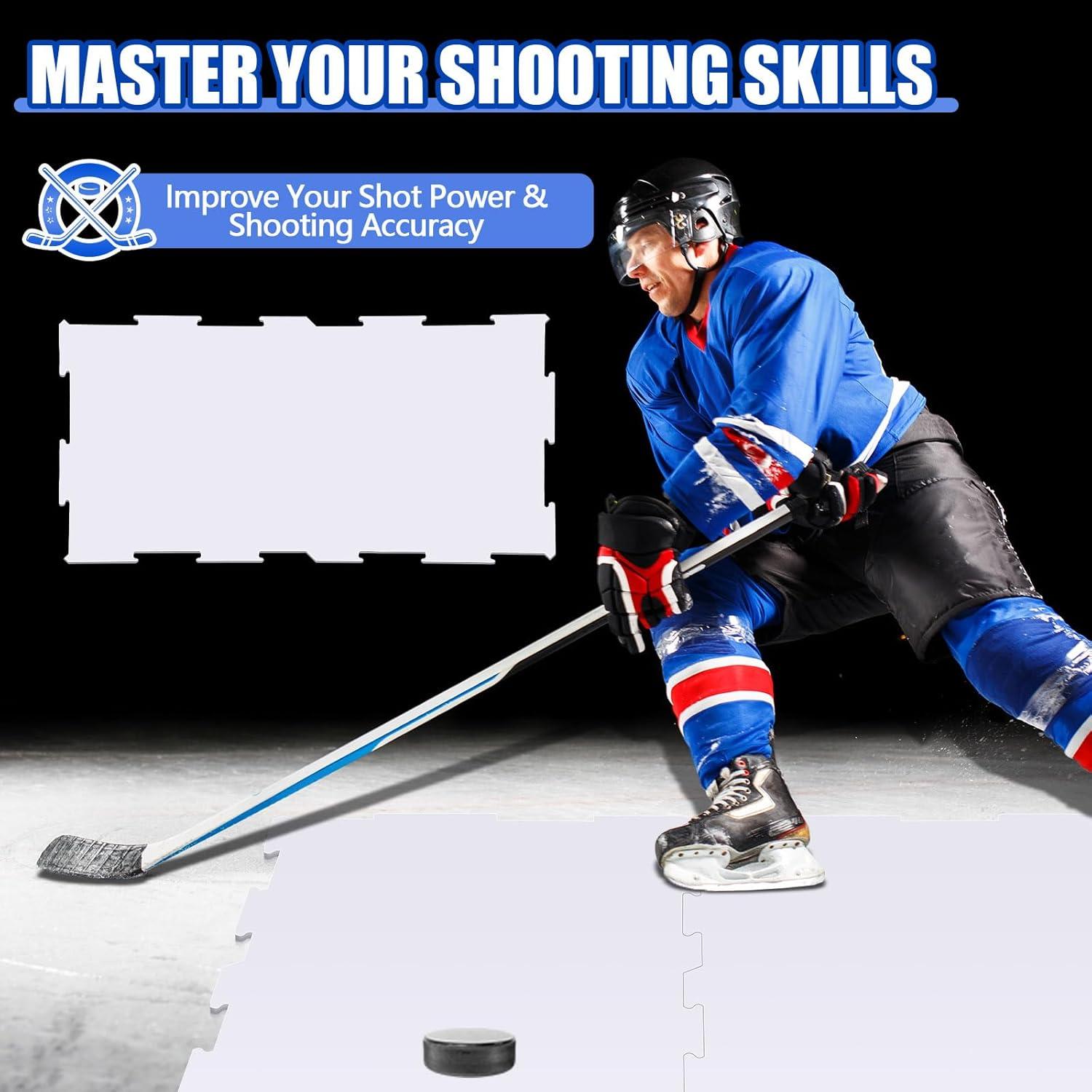 Baldosas de Hielo Sintéticas Maasechs para Hockey 19x38 cm