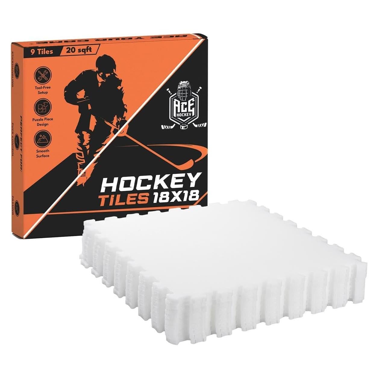 Losas de Hockey ACE HOCKEY - 9 Piezas 1.86 m² Entrenamiento