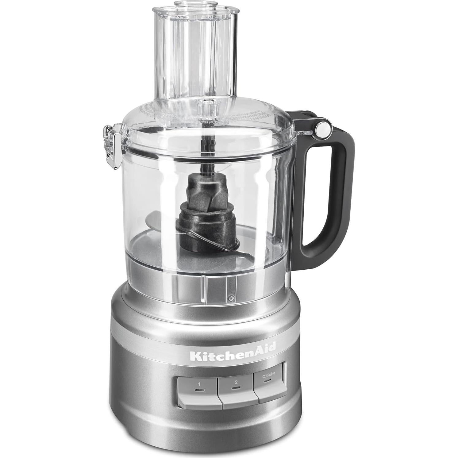 Procesador de Alimentos KitchenAid KFP0718, 7 Tazas, Plata
