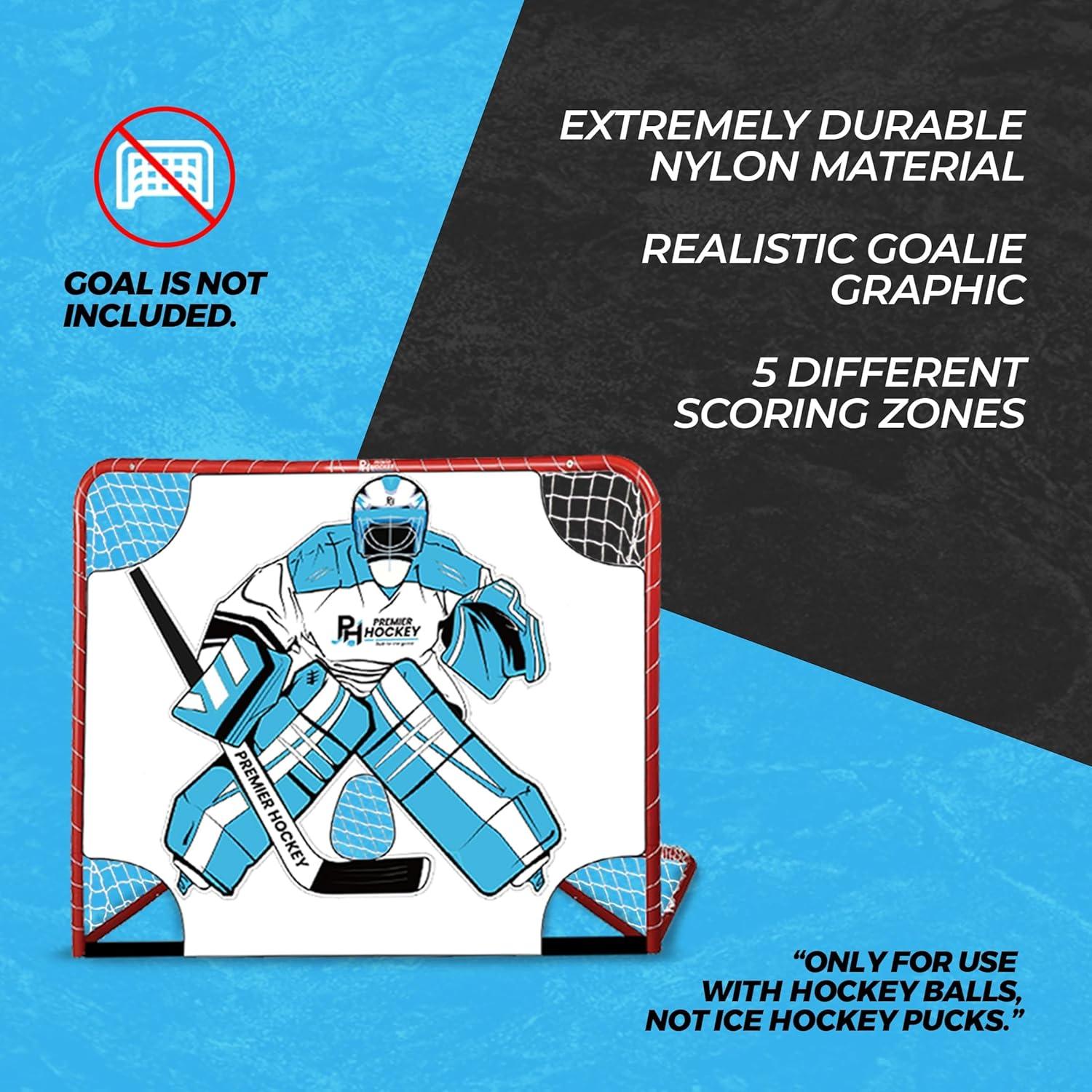 Tutor de Tiro de Hockey Premier Sports 54" (137 cm) Nylon