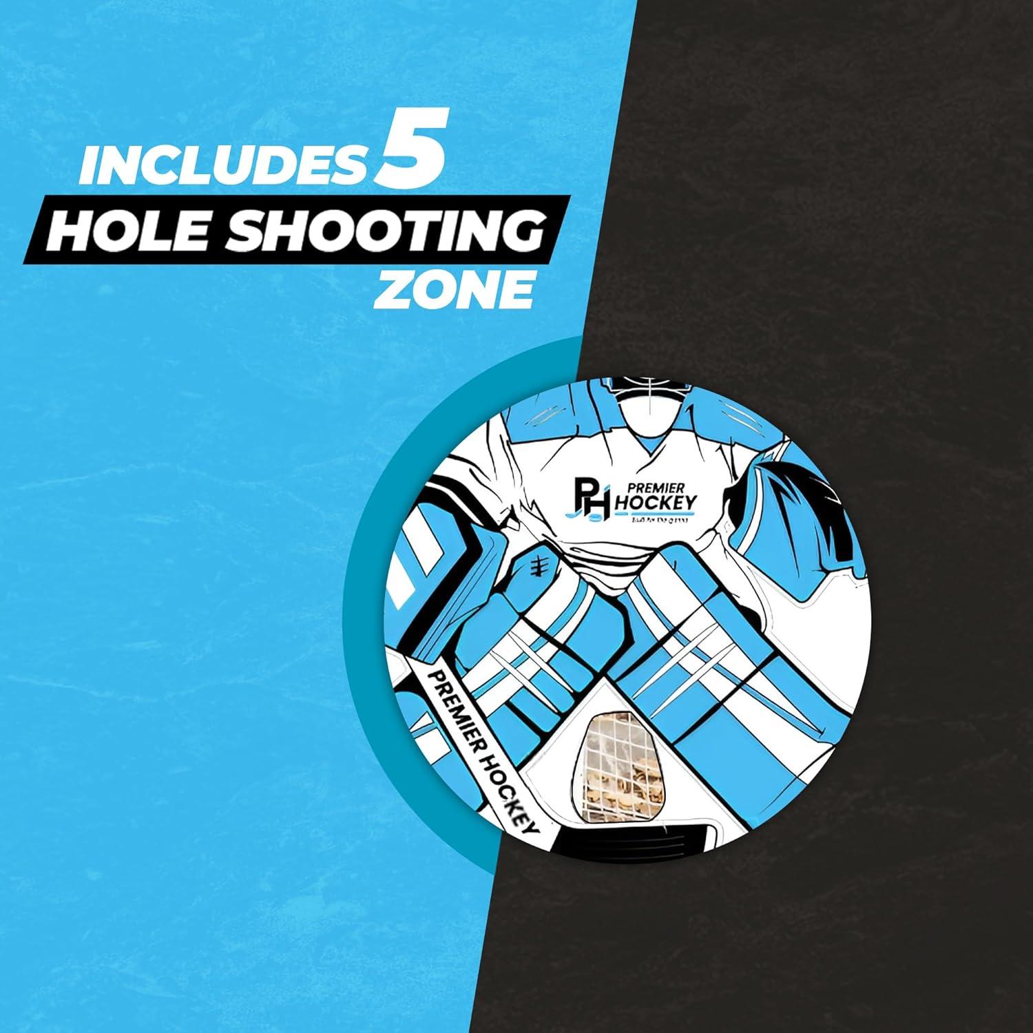 Tutor de Tiro de Hockey Premier Sports 54" (137 cm) Nylon