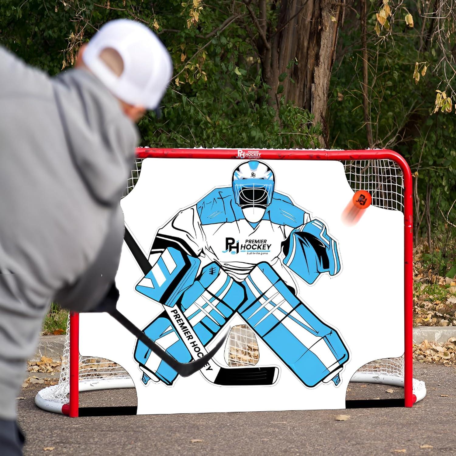 Tutor de Tiro de Hockey Premier Sports 54" (137 cm) Nylon