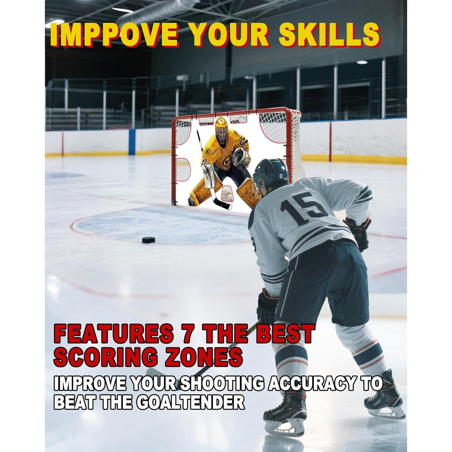 Red de Hockey Kasifei 1.83m x 1.22m - Tutor de Tiro