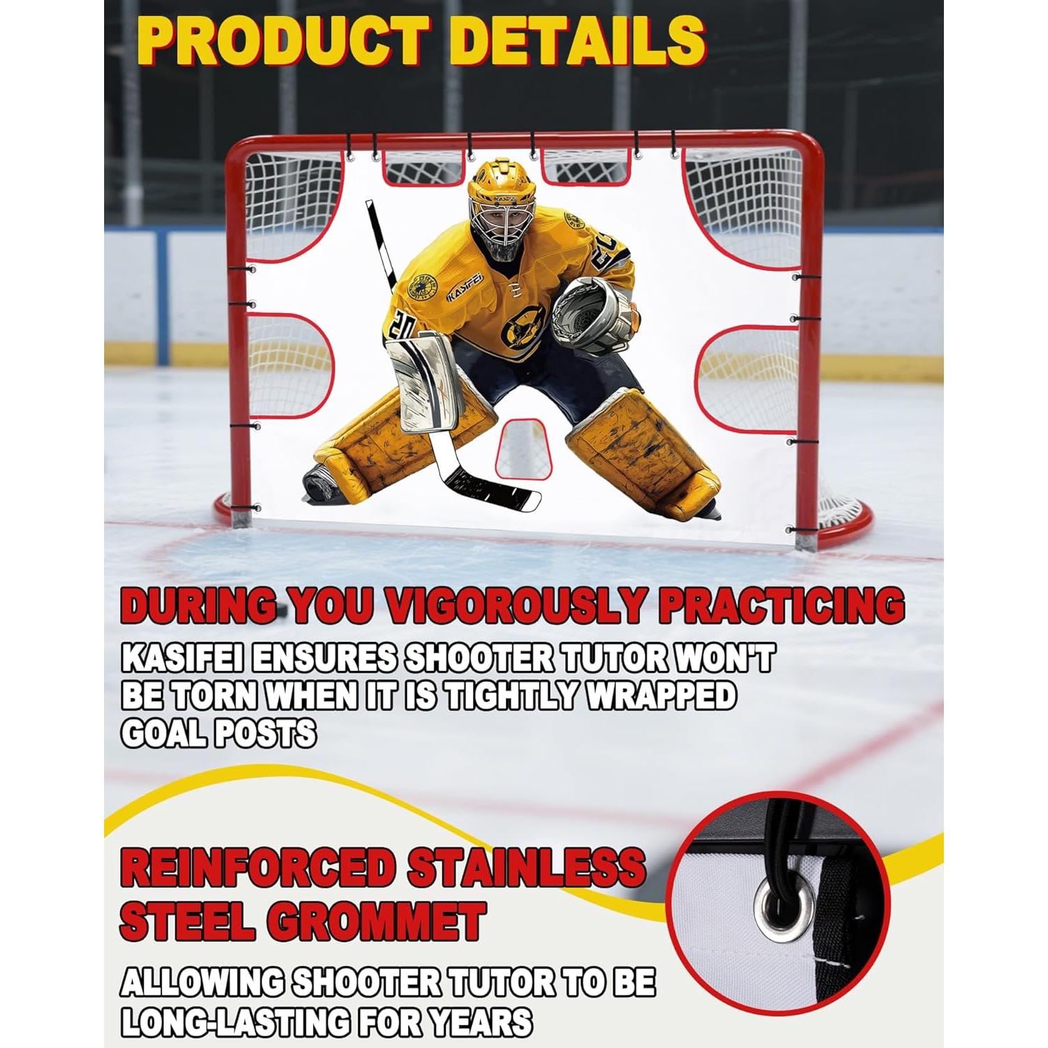 Red de Hockey Kasifei 1.83m x 1.22m - Tutor de Tiro