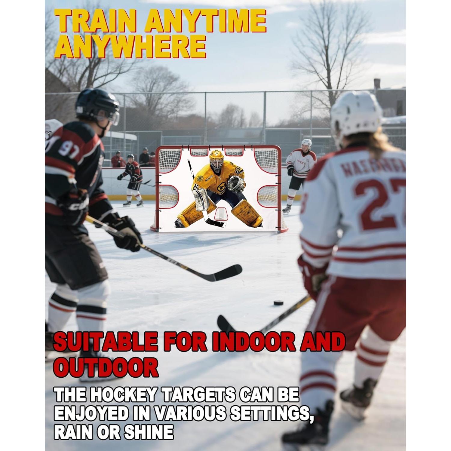 Red de Hockey Kasifei 1.83m x 1.22m - Tutor de Tiro