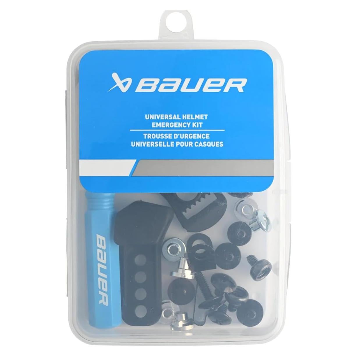 Kit de Reparación de Casco de Hockey Bauer - 22 Piezas y Estuche