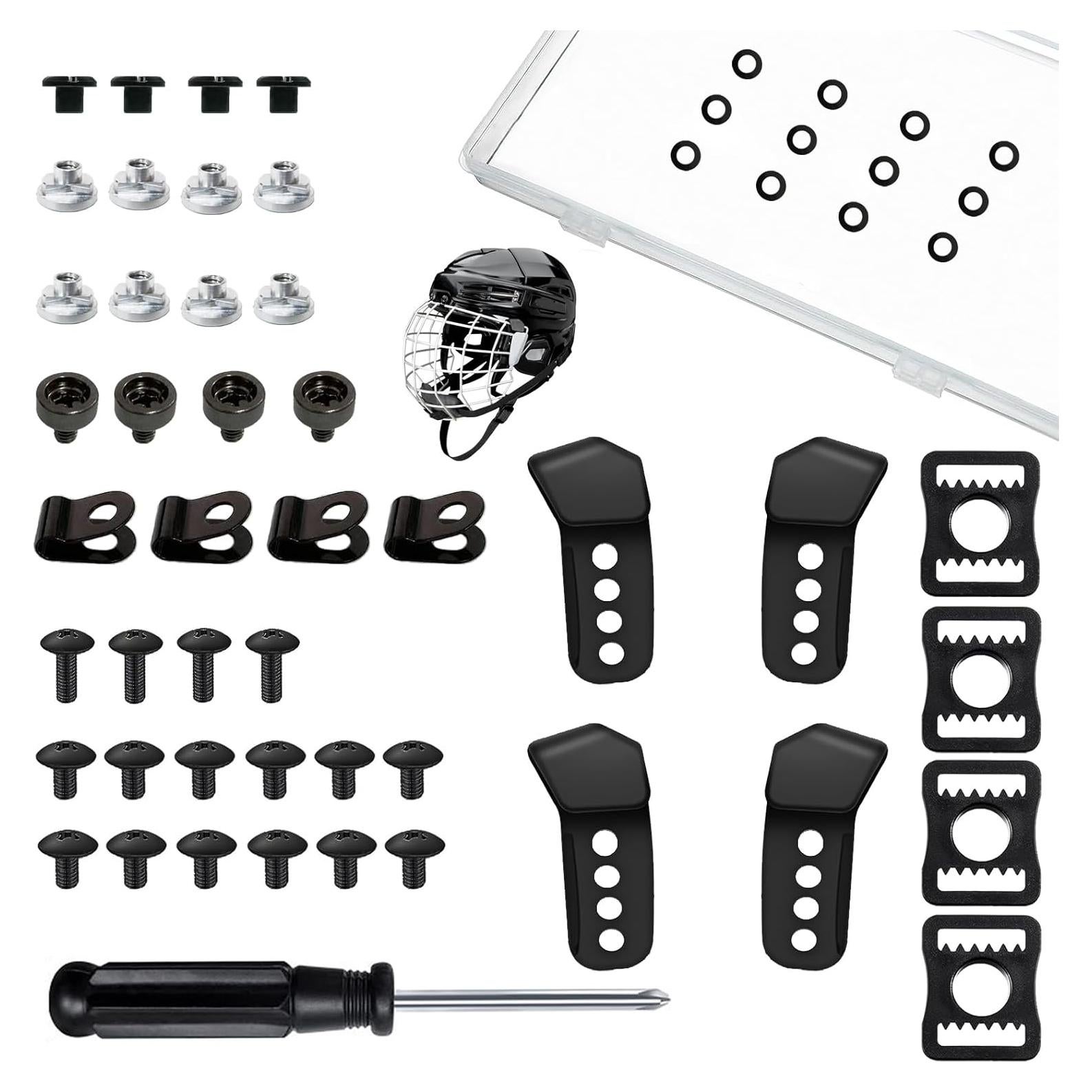 Kit de Reparación de Casco de Hockey Fortunemee 44 Piezas