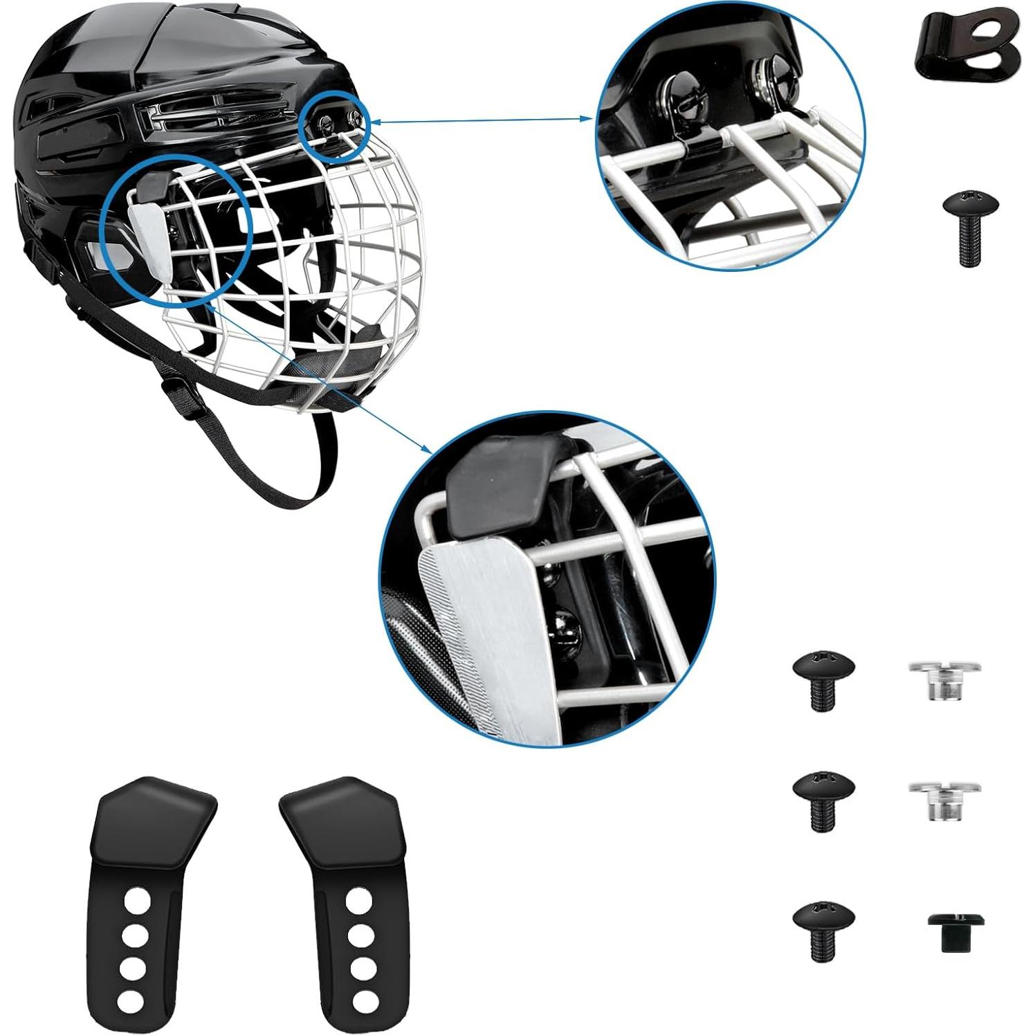 Kit de Reparación de Casco de Hockey Fortunemee 44 Piezas