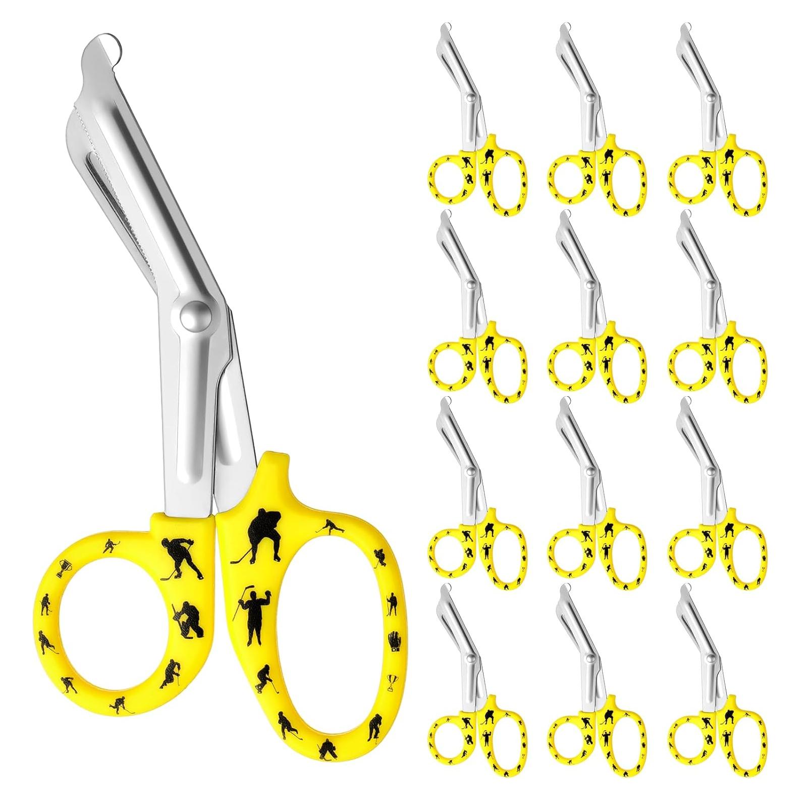 Cortadores de Cinta de Hockey Chumia - 12 Pcs Tijeras 14.48 cm