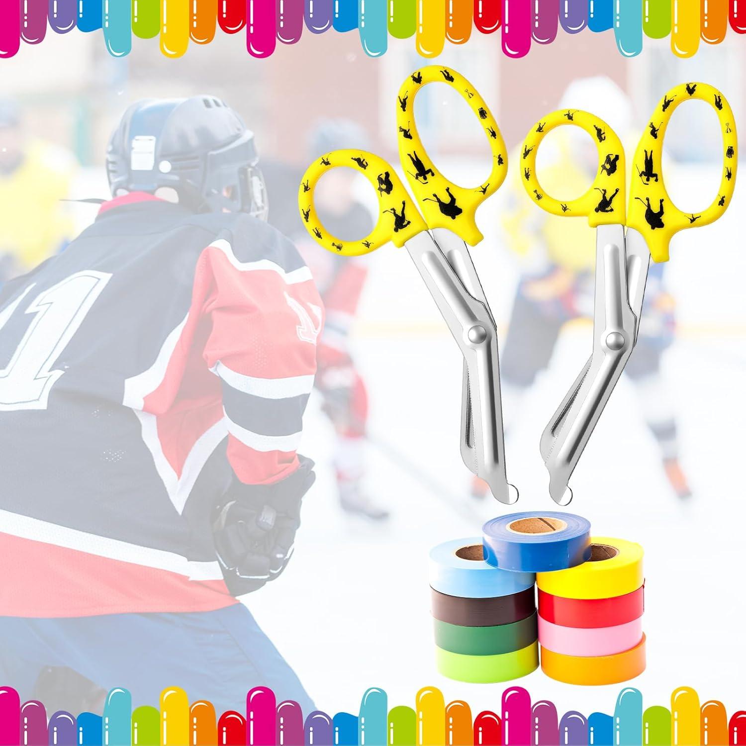 Cortadores de Cinta de Hockey Chumia - 12 Pcs Tijeras 14.48 cm