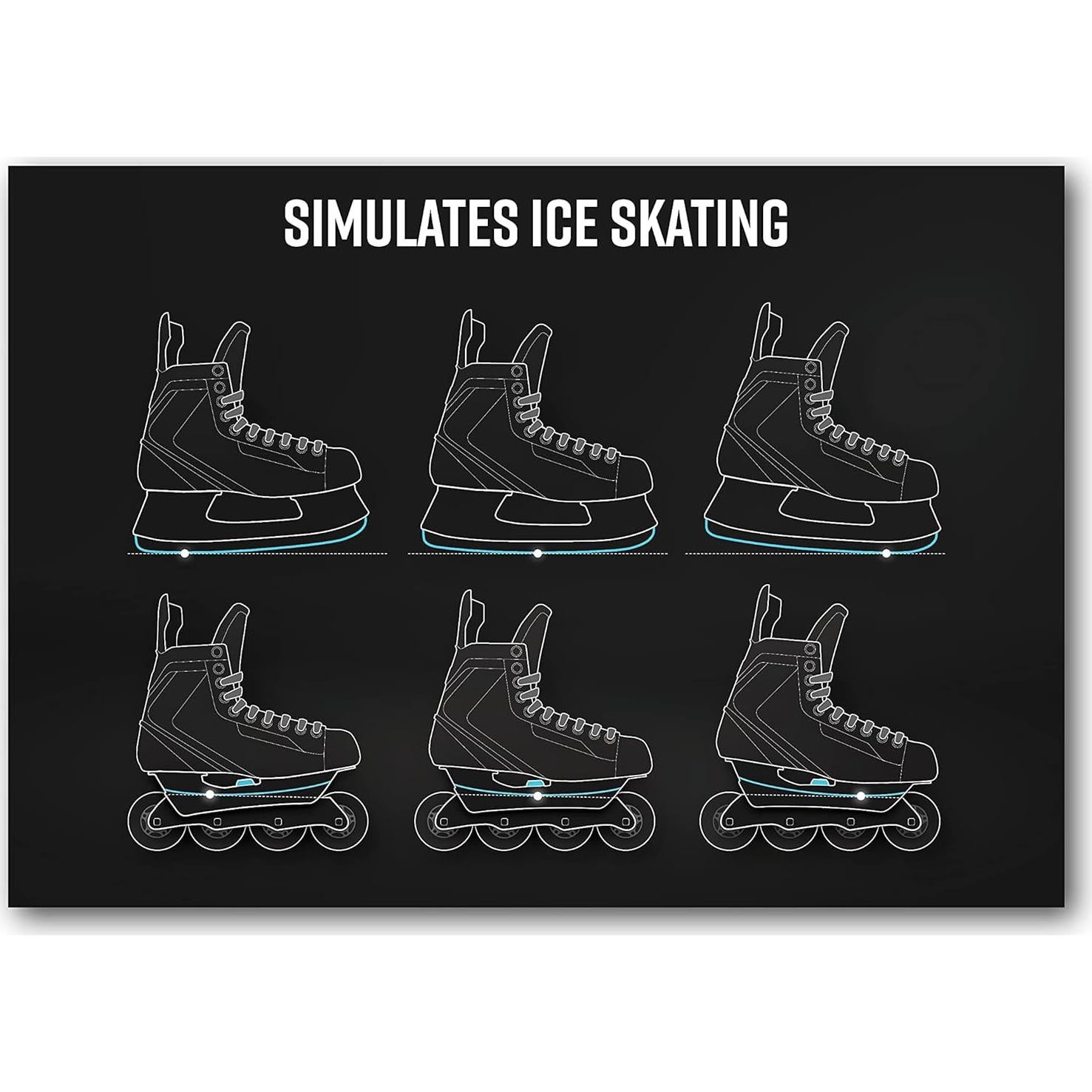 Chasis Marsblade O1 para Patines de Hockey - Simula Hielo