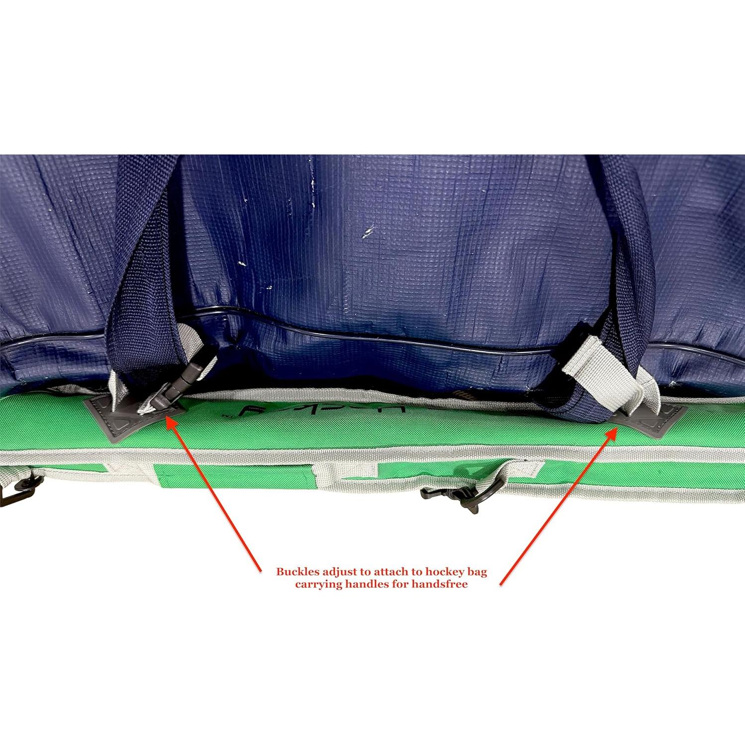 Bolsa de Palos de Hockey Plug Acolchada 185 cm con Correa Ajustable