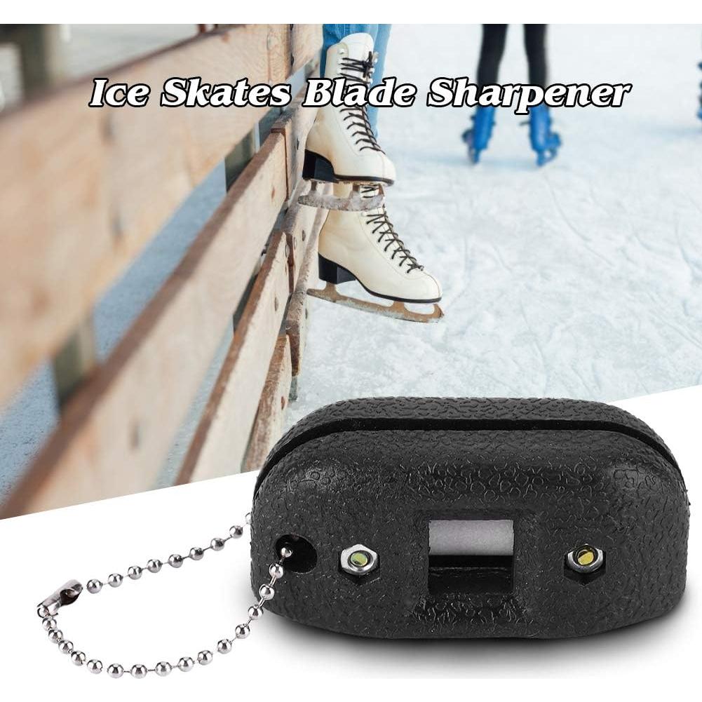 Afilador de cuchillas de patines de hielo Bnineteenteam portátil