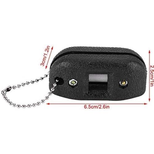 Afilador de cuchillas de patines de hielo Bnineteenteam portátil