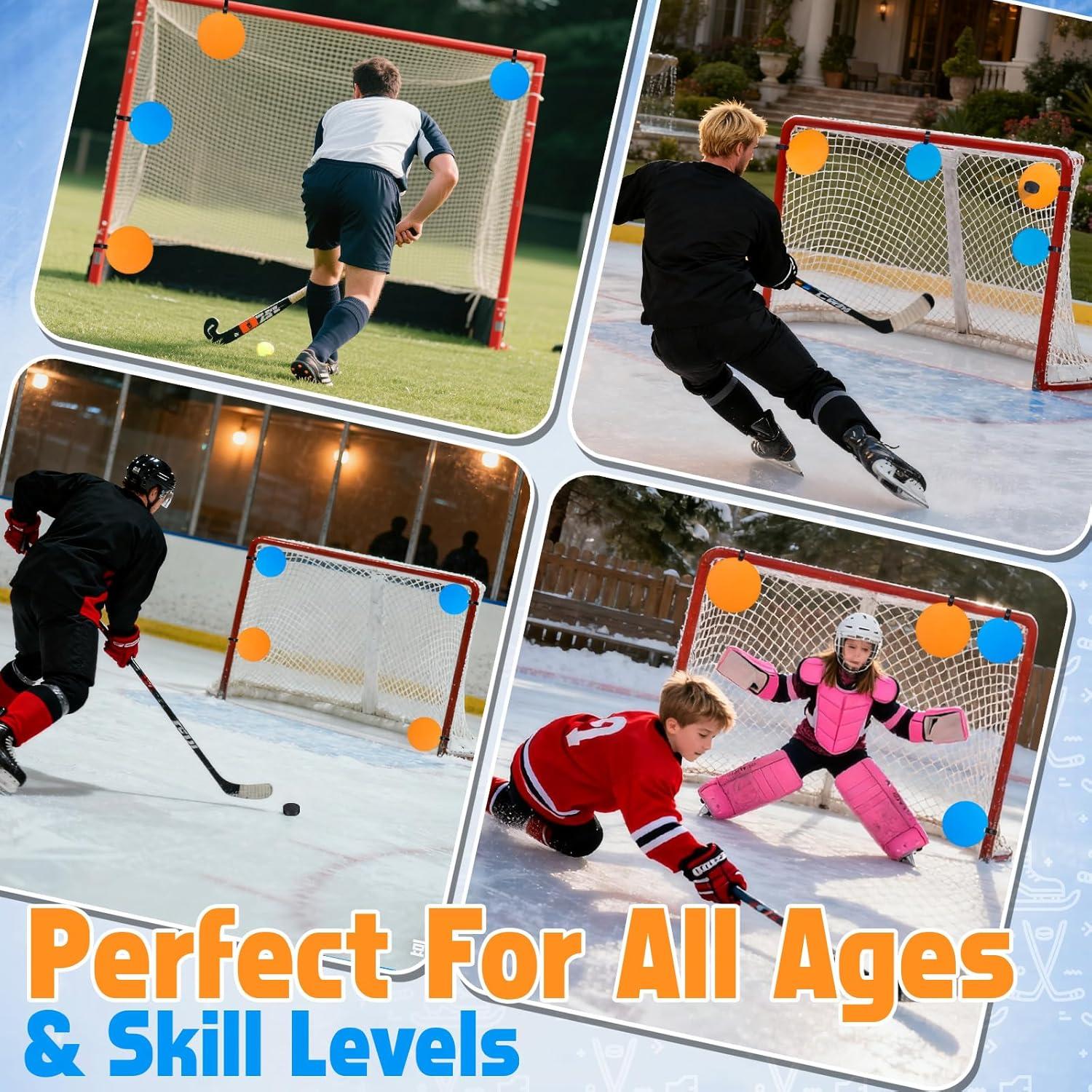 Discos de Objetivo de Tiro de Silicona JUNNEE 2x15.24cm