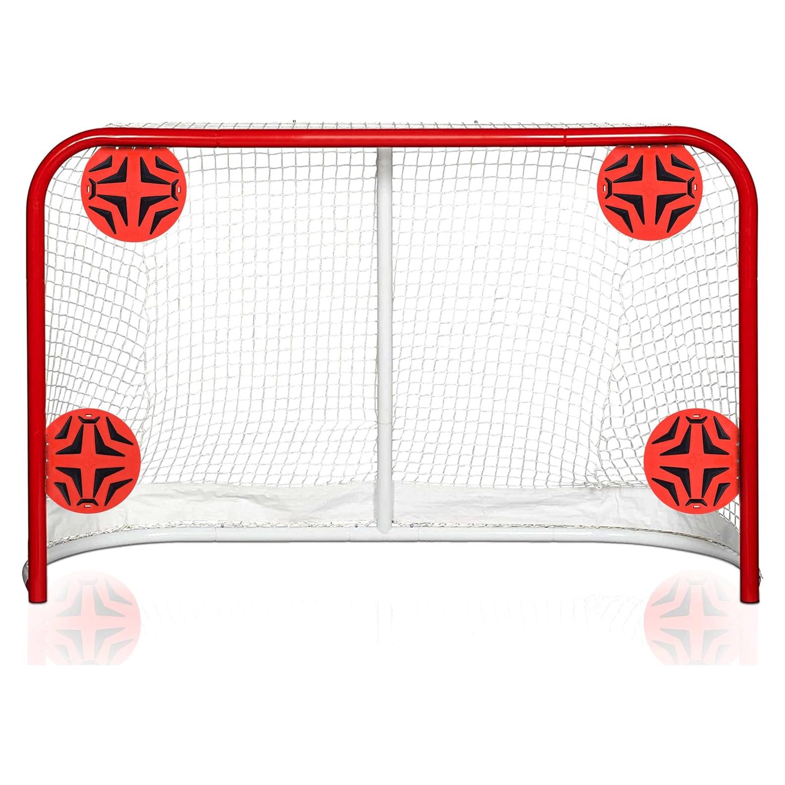 Objetivos de Hockey Magnéticos Devro Sharpshooter - 4 Piezas