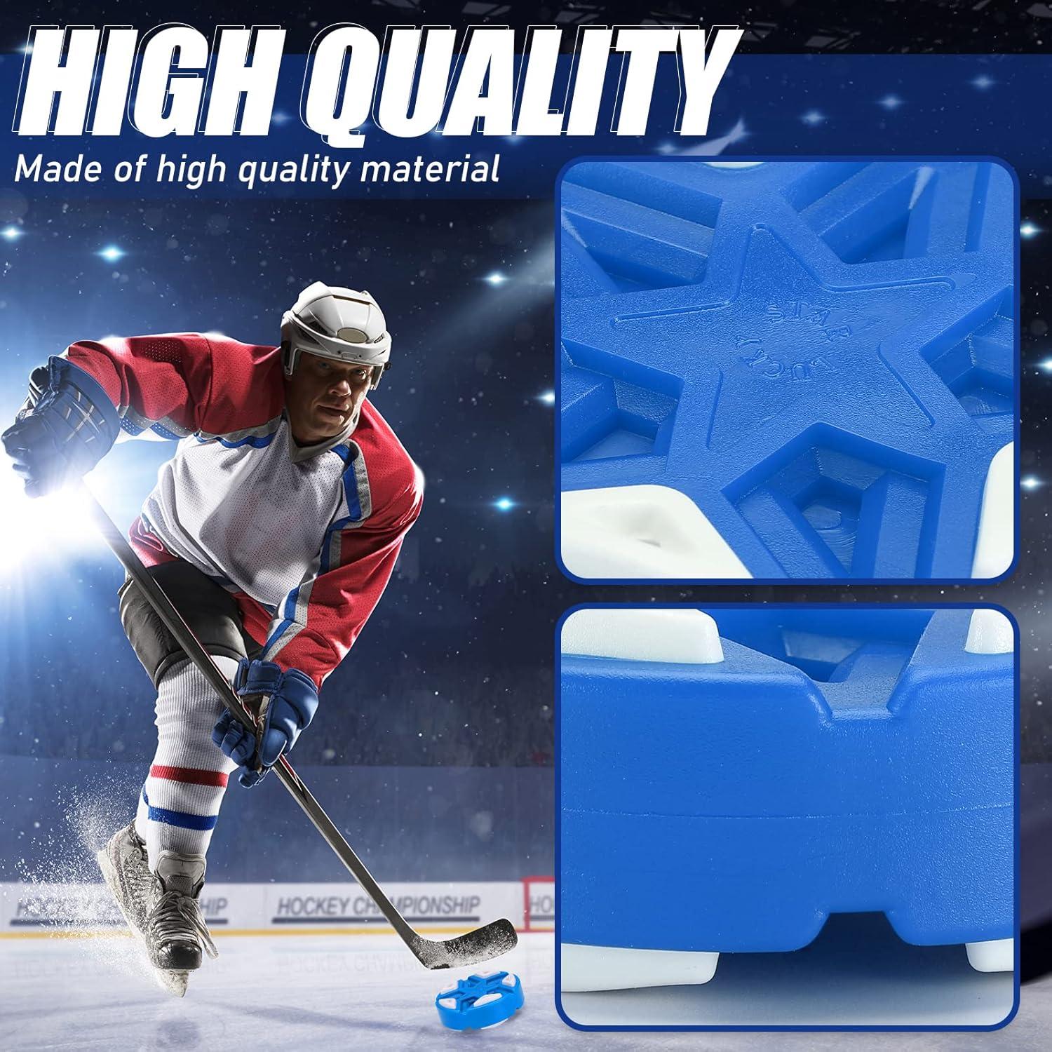 Packs de 6 Pucks de Hockey TOBWOLF para Entrenamiento Exterior