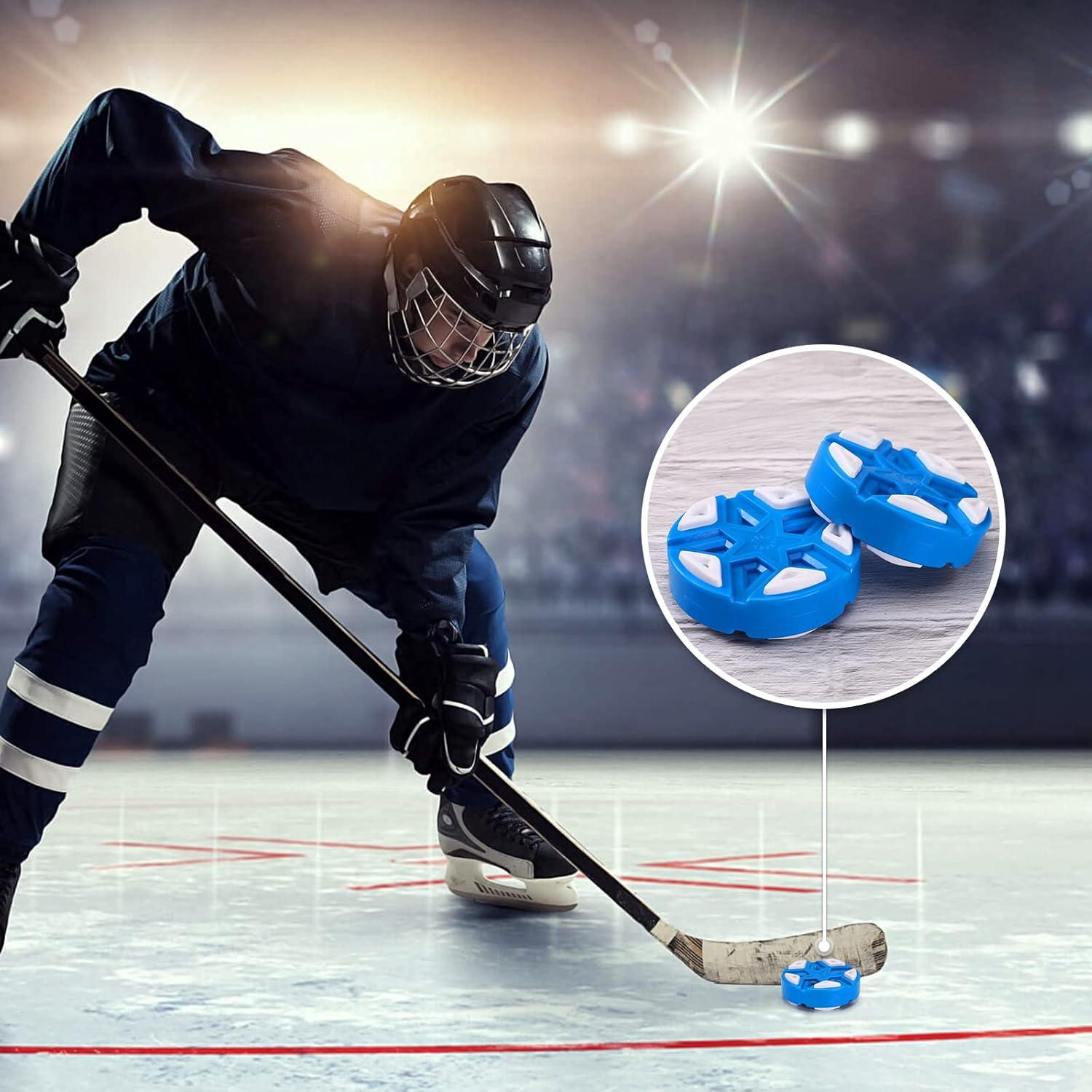 Packs de 6 Pucks de Hockey TOBWOLF para Entrenamiento Exterior